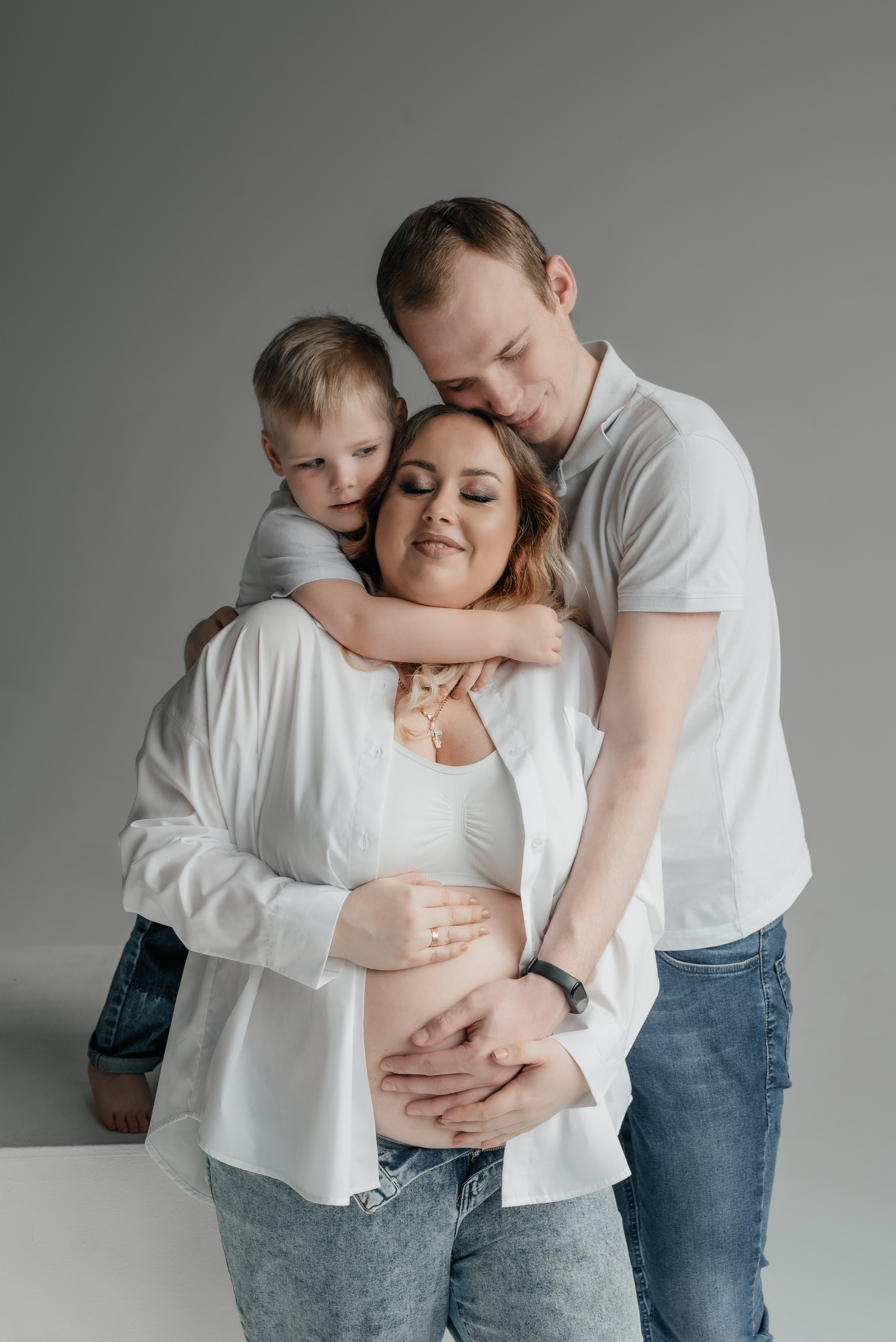 Кристина с семьёй. Свадебный и семейный фотограф Юлия Чернобай | Подольск, Москва, Московская область