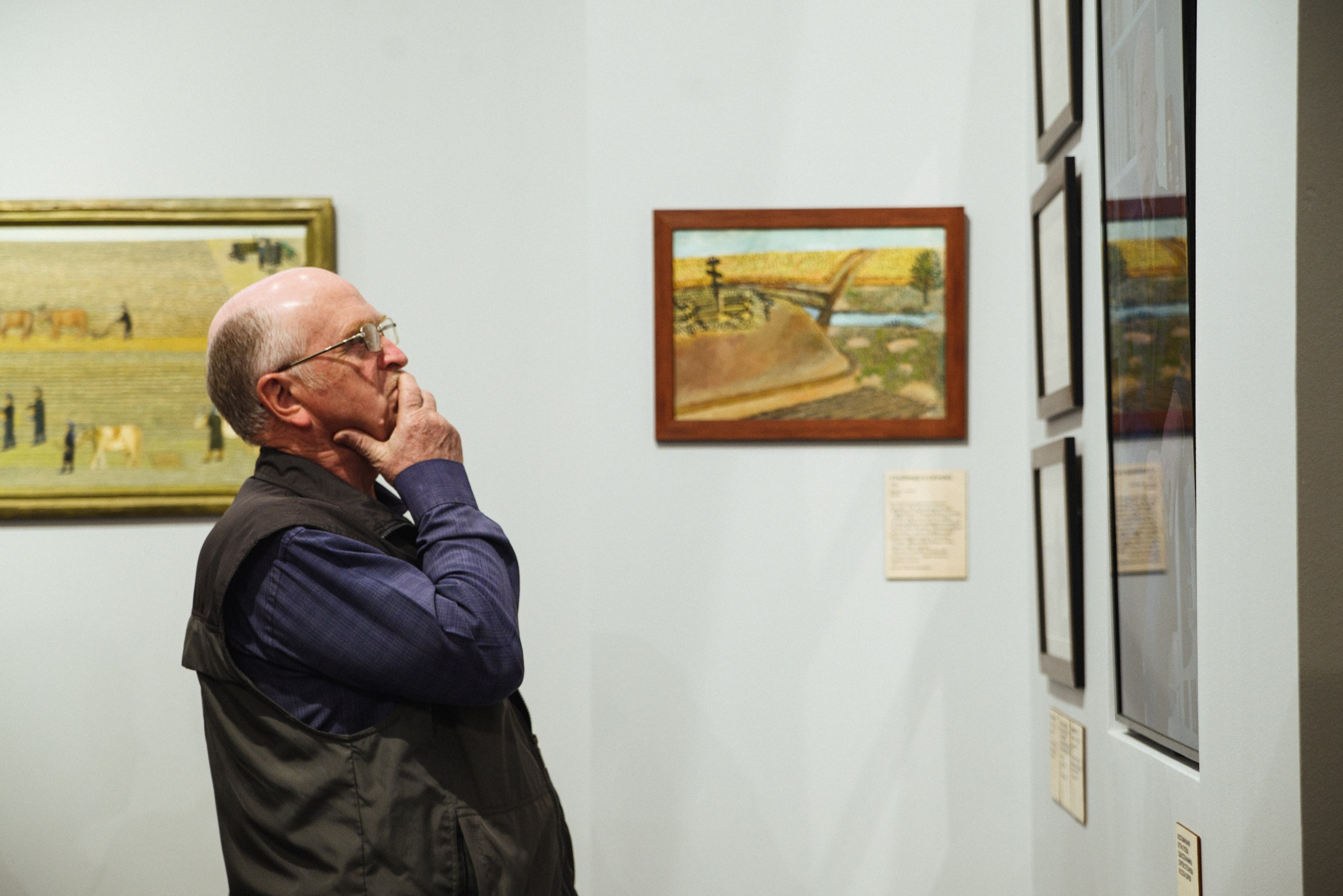 Открытие выставки в музее Черномырдина. Портретный и репортажной фотограф Алексей Волков. Москва, Оренбург