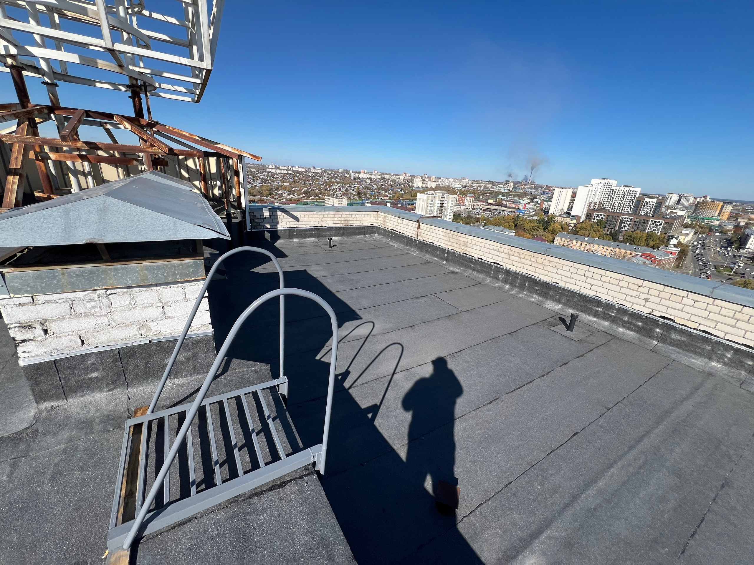 ТСЖ Строителей 33 Монтаж наплавляемой кровли