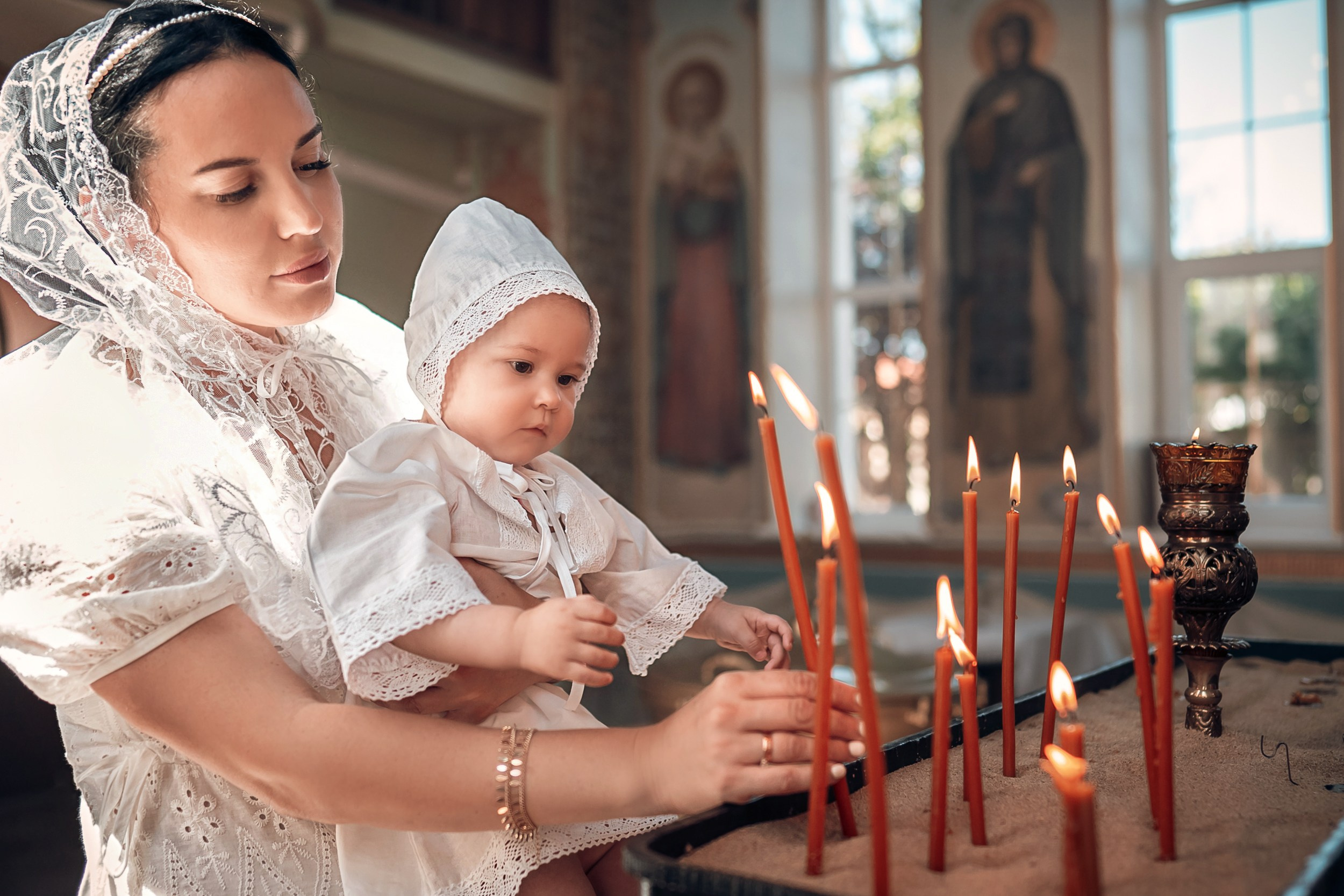 Крещение в храме ап.Андрея Первозванного г. Севастополь. Церковный фотограф Севастополь