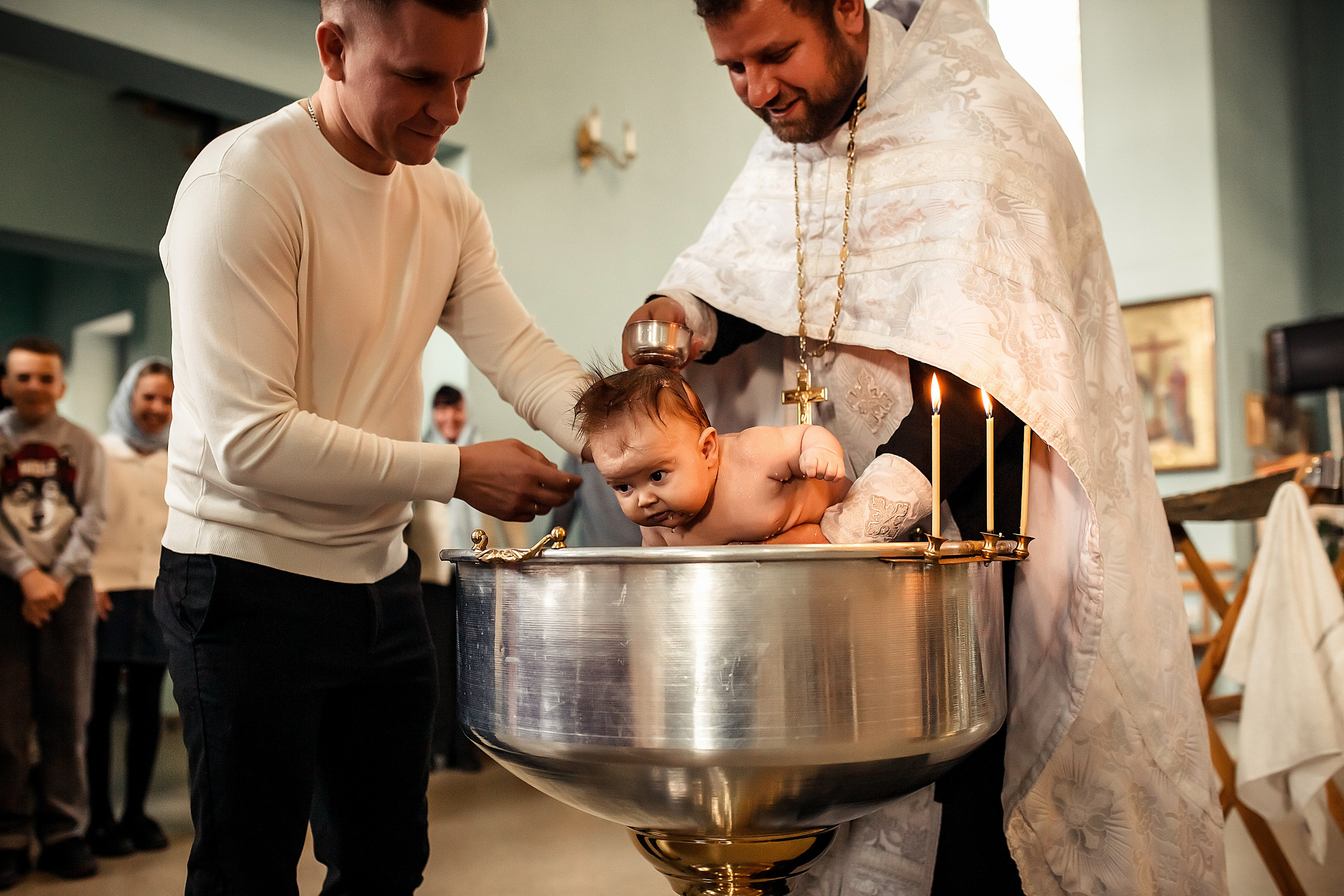 Крещение Верочки