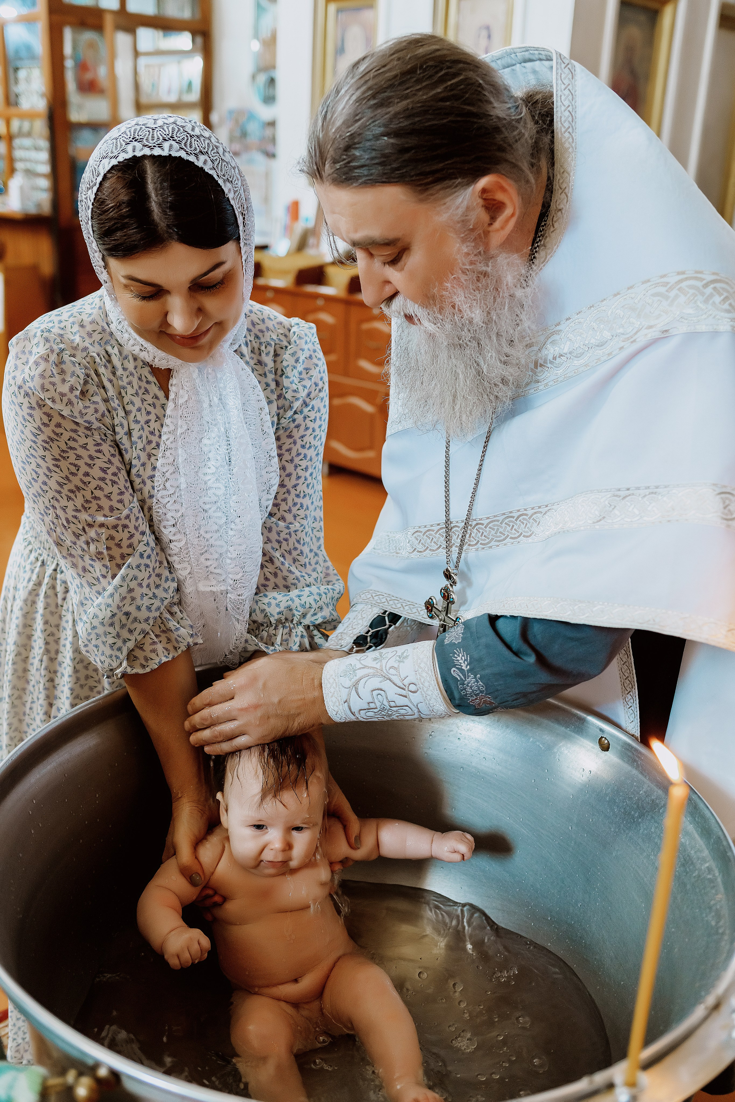 Таинство Крещение Оливии. Свадебный и семейный фотограф