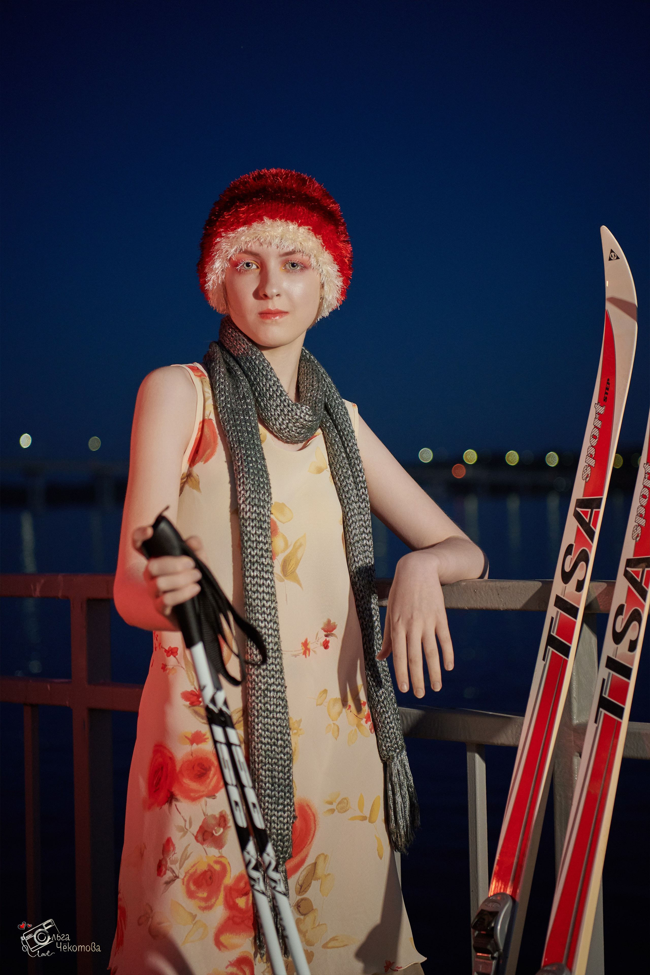 Творческая портретная фотосессия для выпускного альбома. Ольга Чёкотова (Фотограф Кострома)