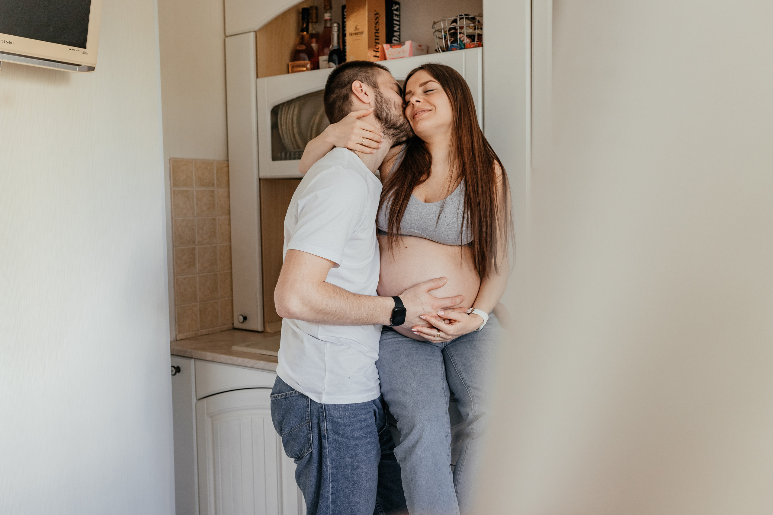 Саша с семьей. Семейный и домашний фотограф в Москве и МО Королева Валерия