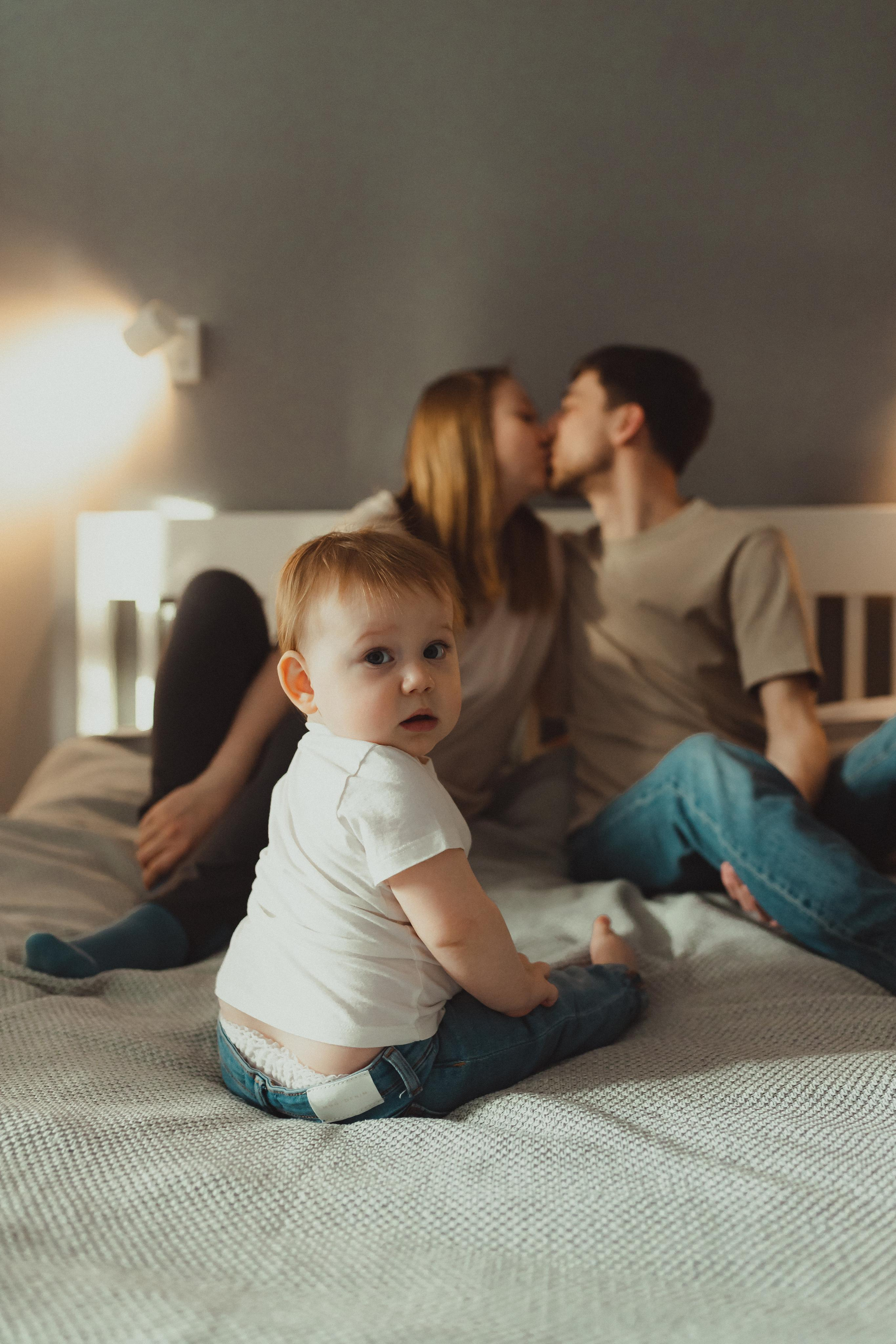 Первый год. Семейный и домашний фотограф в Москве и МО Королева Валерия