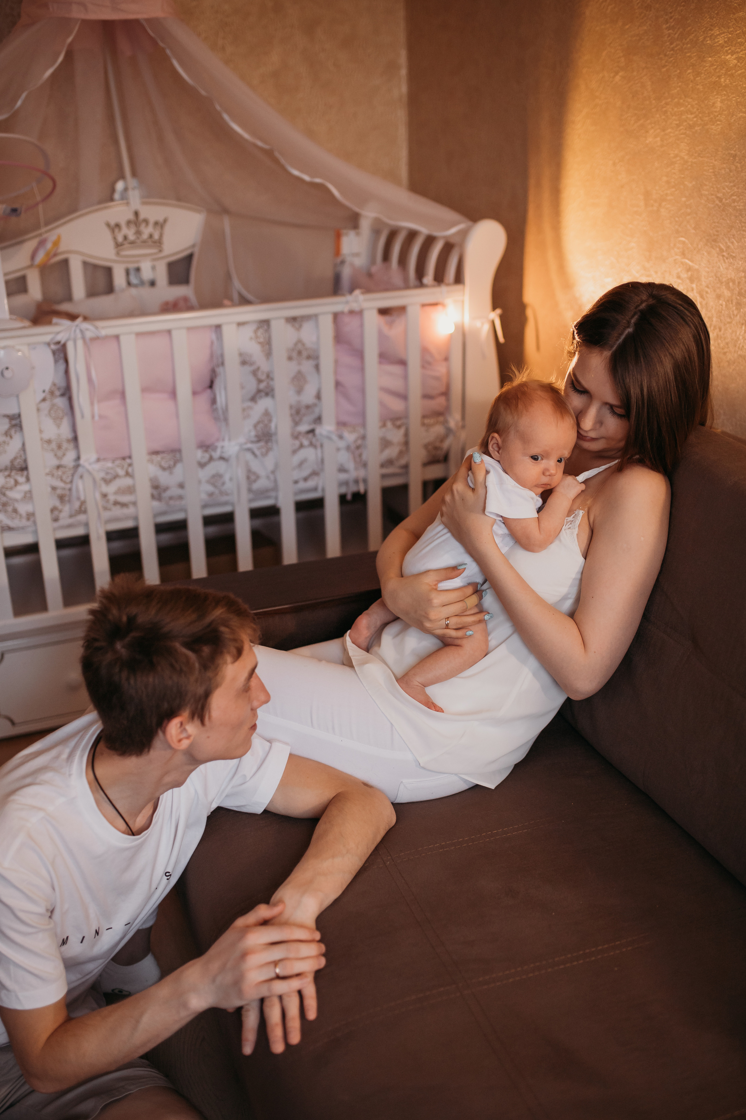 Даша с семьей. Семейный и домашний фотограф в Москве и МО Королева Валерия