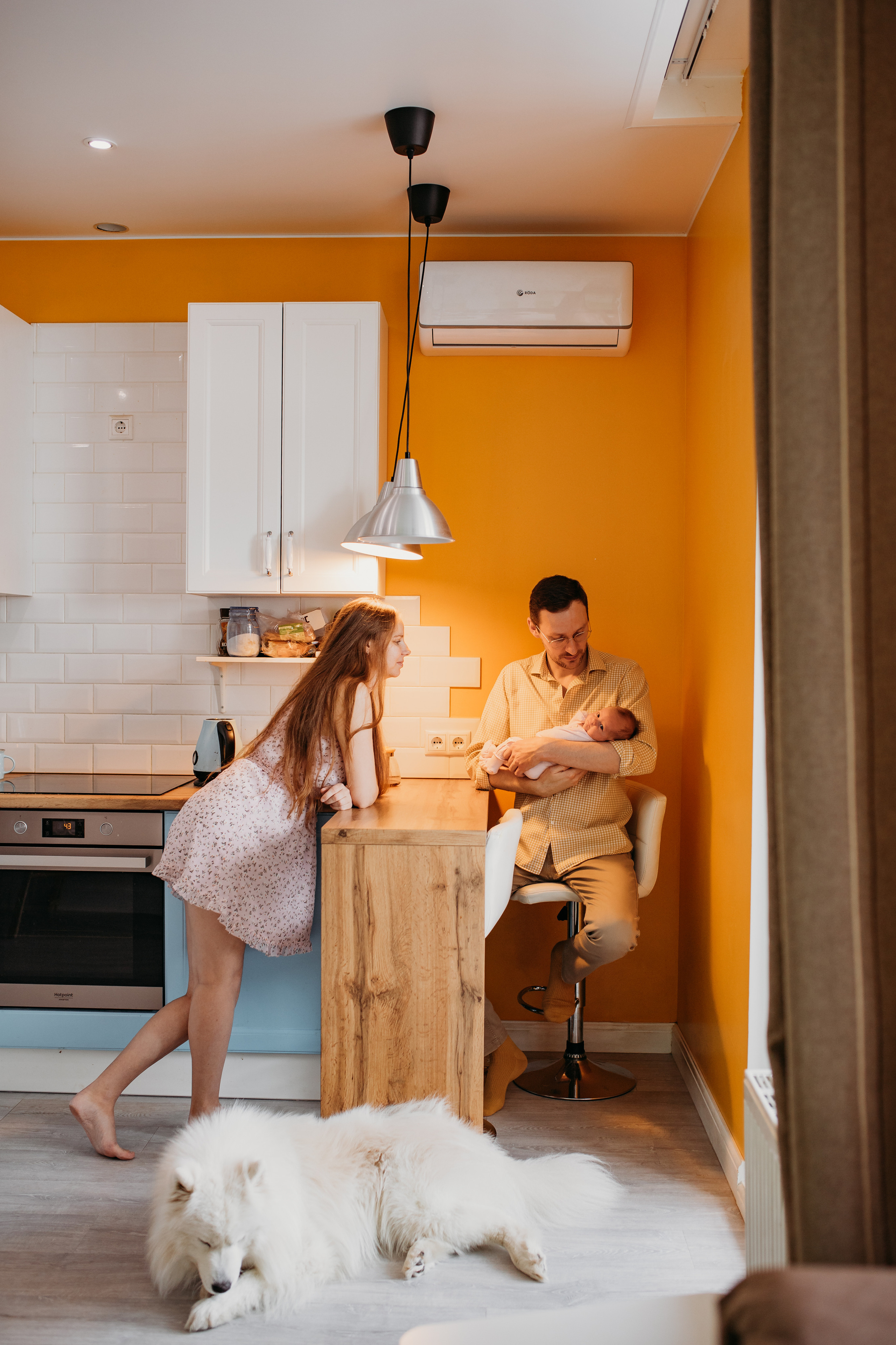 Татьяна с семьей. Семейный и домашний фотограф в Москве и МО Королева Валерия