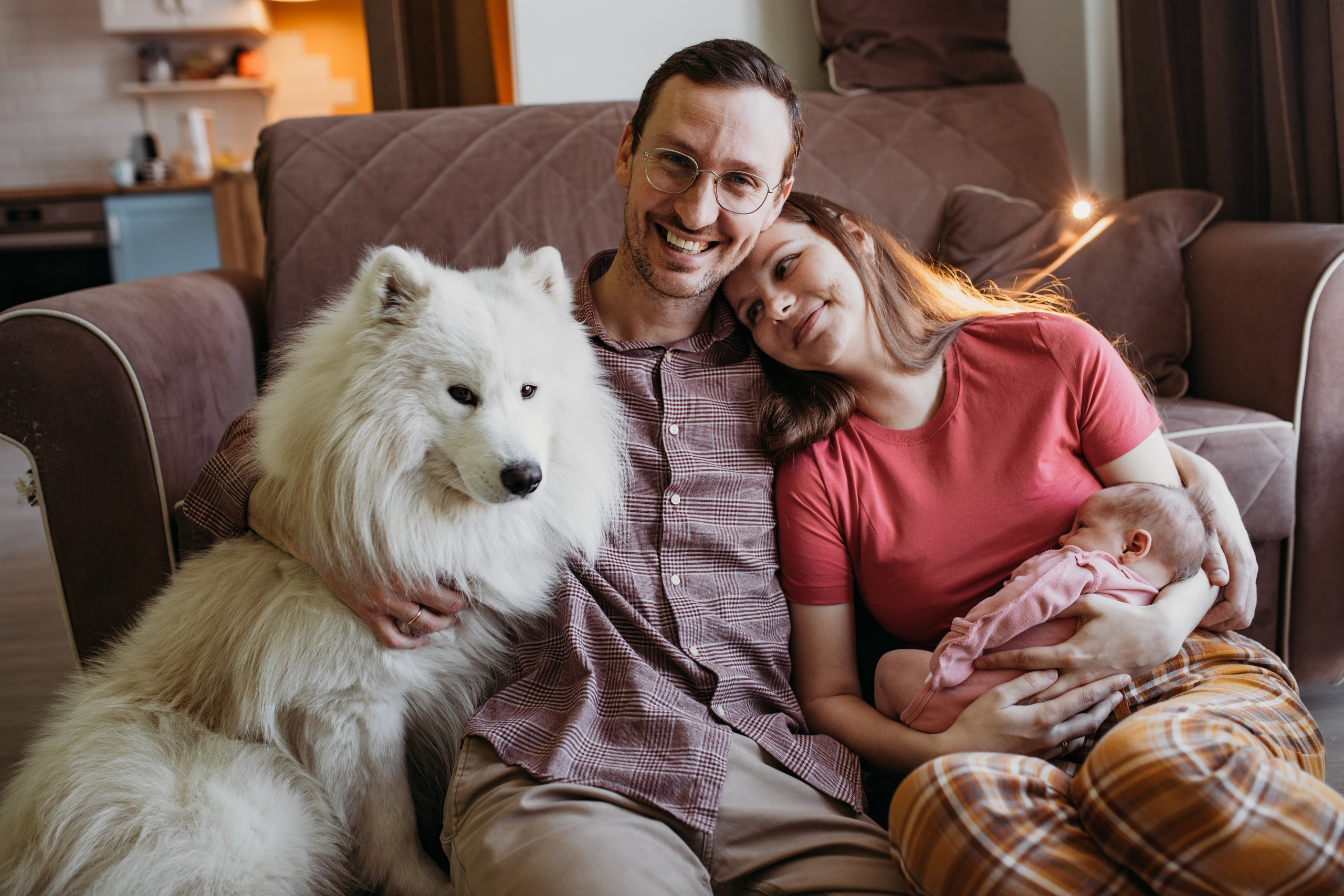Татьяна с семьей. Семейный и домашний фотограф в Москве и МО Королева Валерия