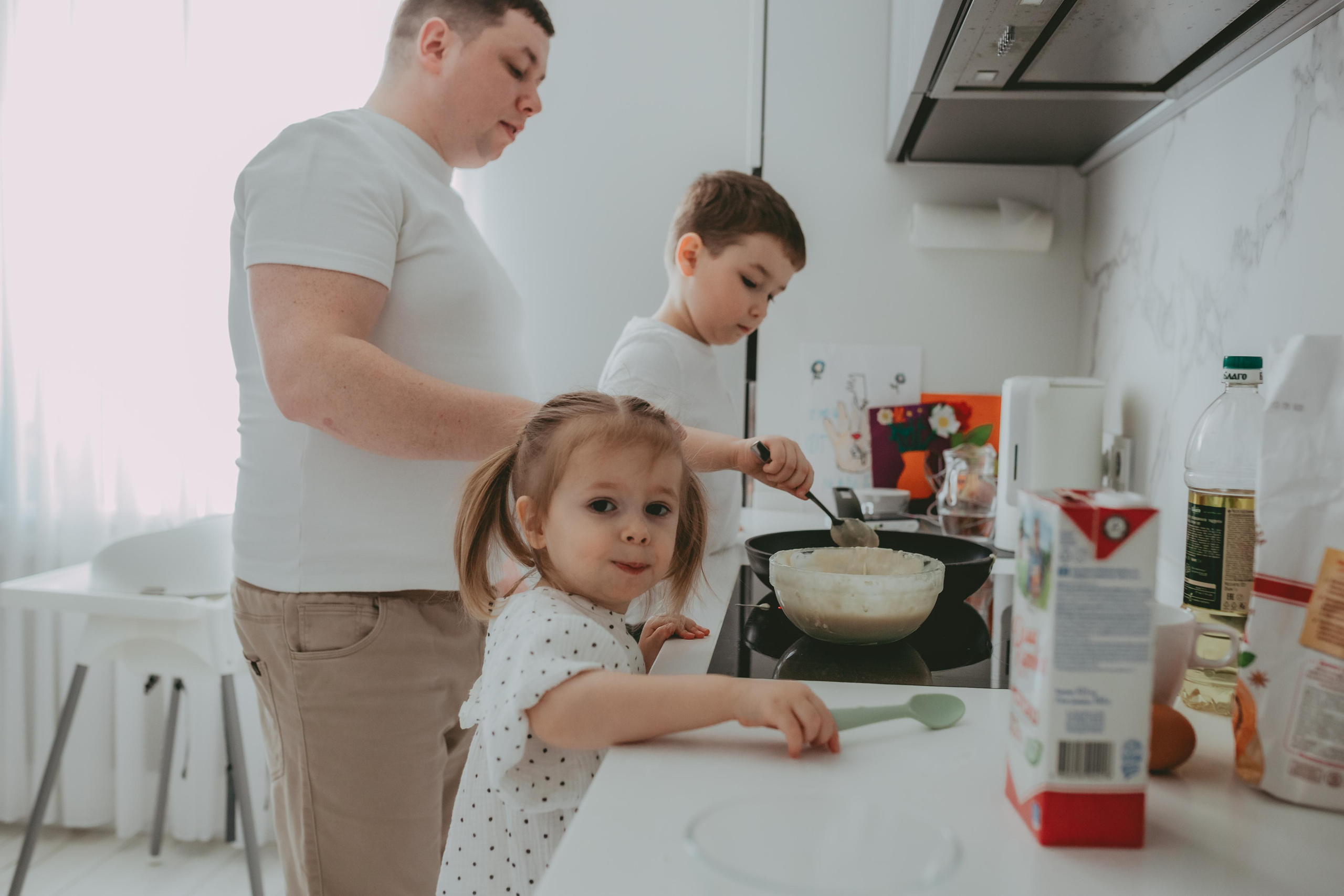 Катя, Иван, Егор, Ева. Семейный и домашний фотограф в Москве и МО Королева Валерия