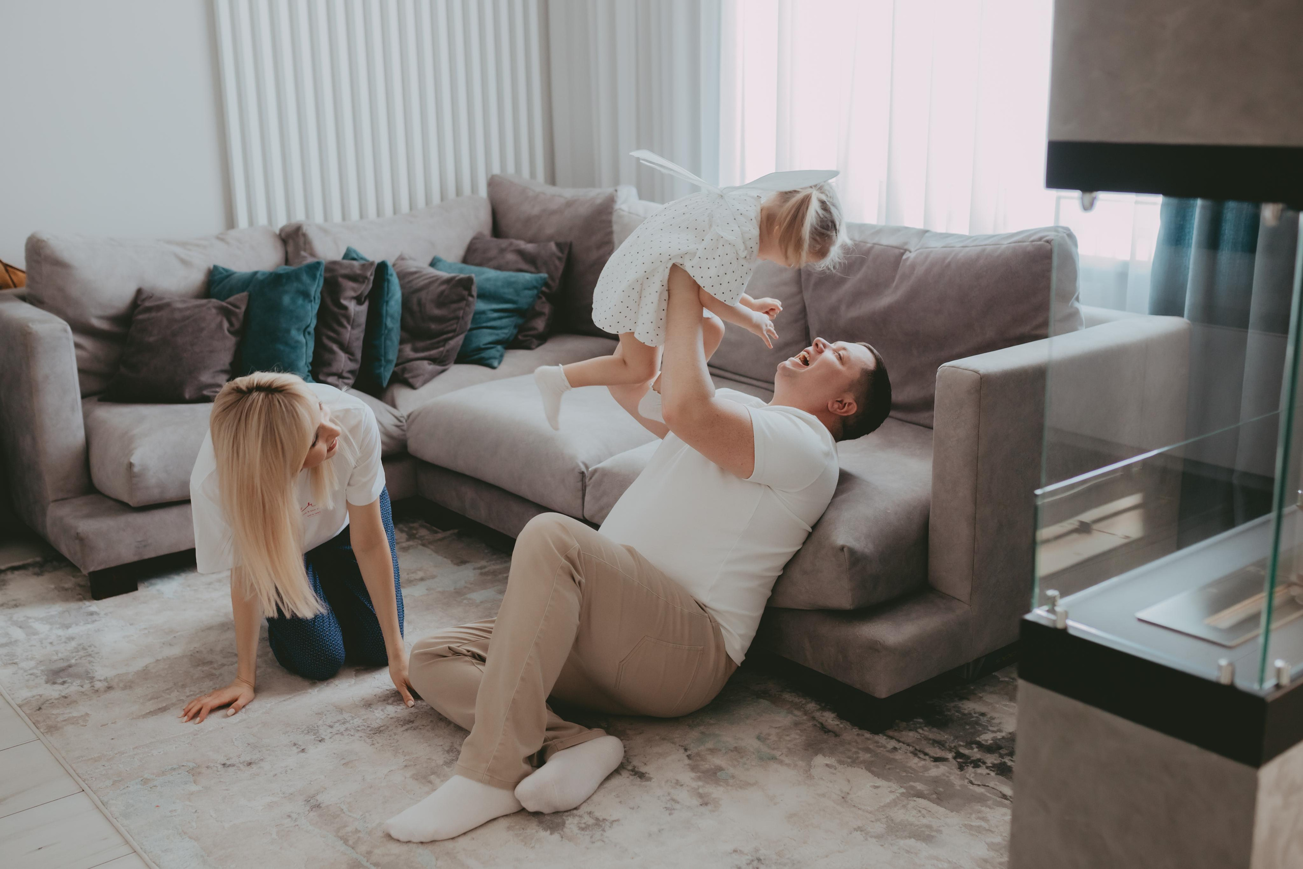 Катя, Иван, Егор, Ева. Семейный и домашний фотограф в Москве и МО Королева Валерия