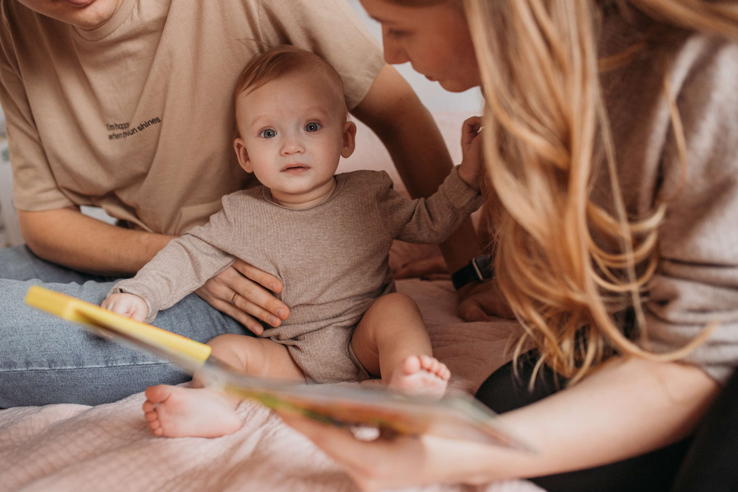 Дарья с семьей. Семейный и домашний фотограф в Москве и МО Королева Валерия