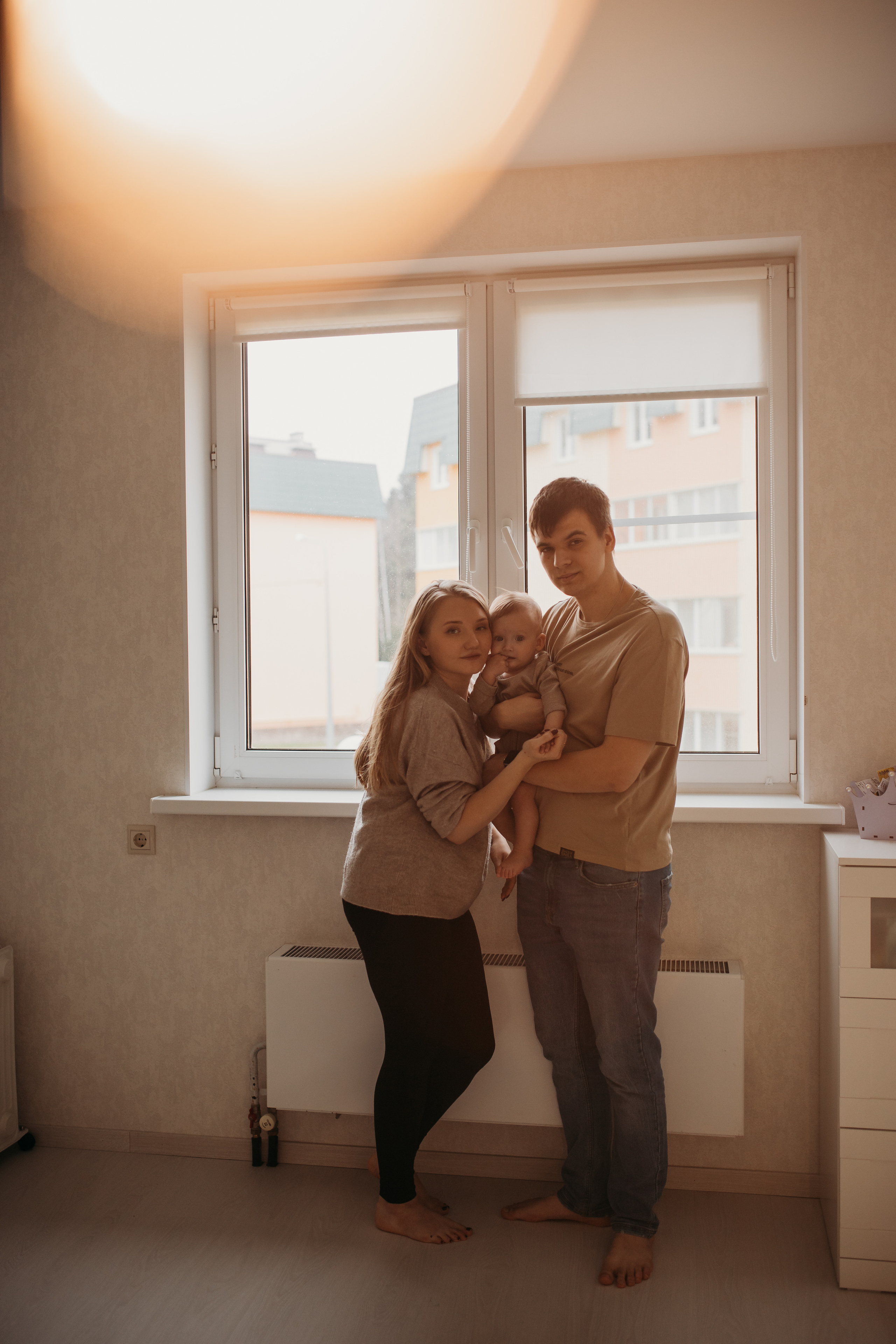 Дарья с семьей. Семейный и домашний фотограф в Москве и МО Королева Валерия