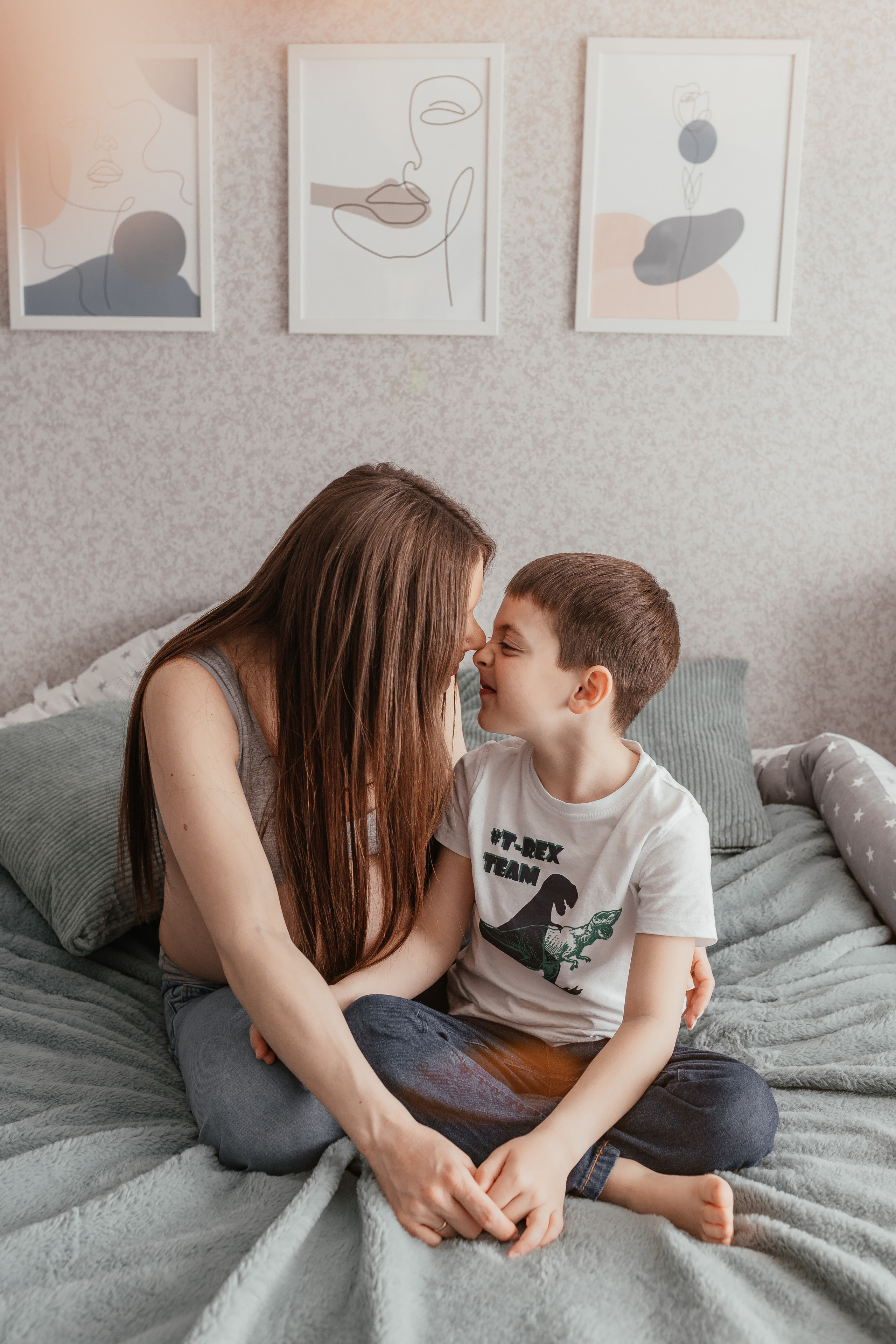 Саша с семьей. Семейный и домашний фотограф в Москве и МО Королева Валерия