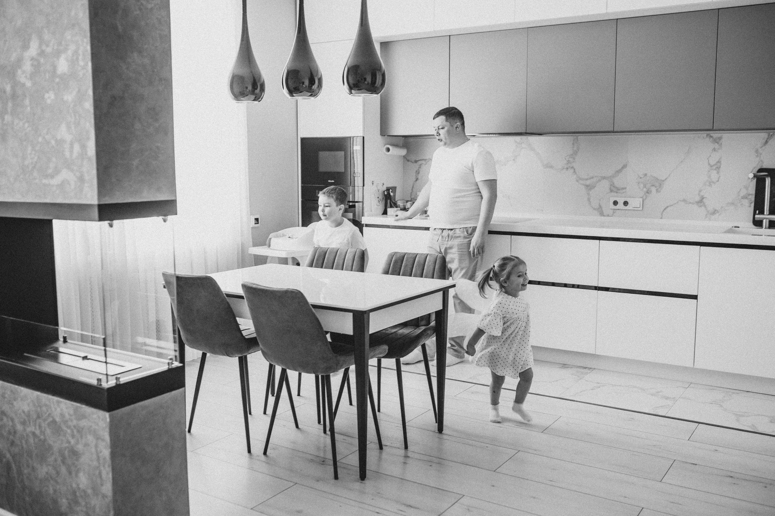 Катя, Иван, Егор, Ева. Семейный и домашний фотограф в Москве и МО Королева Валерия