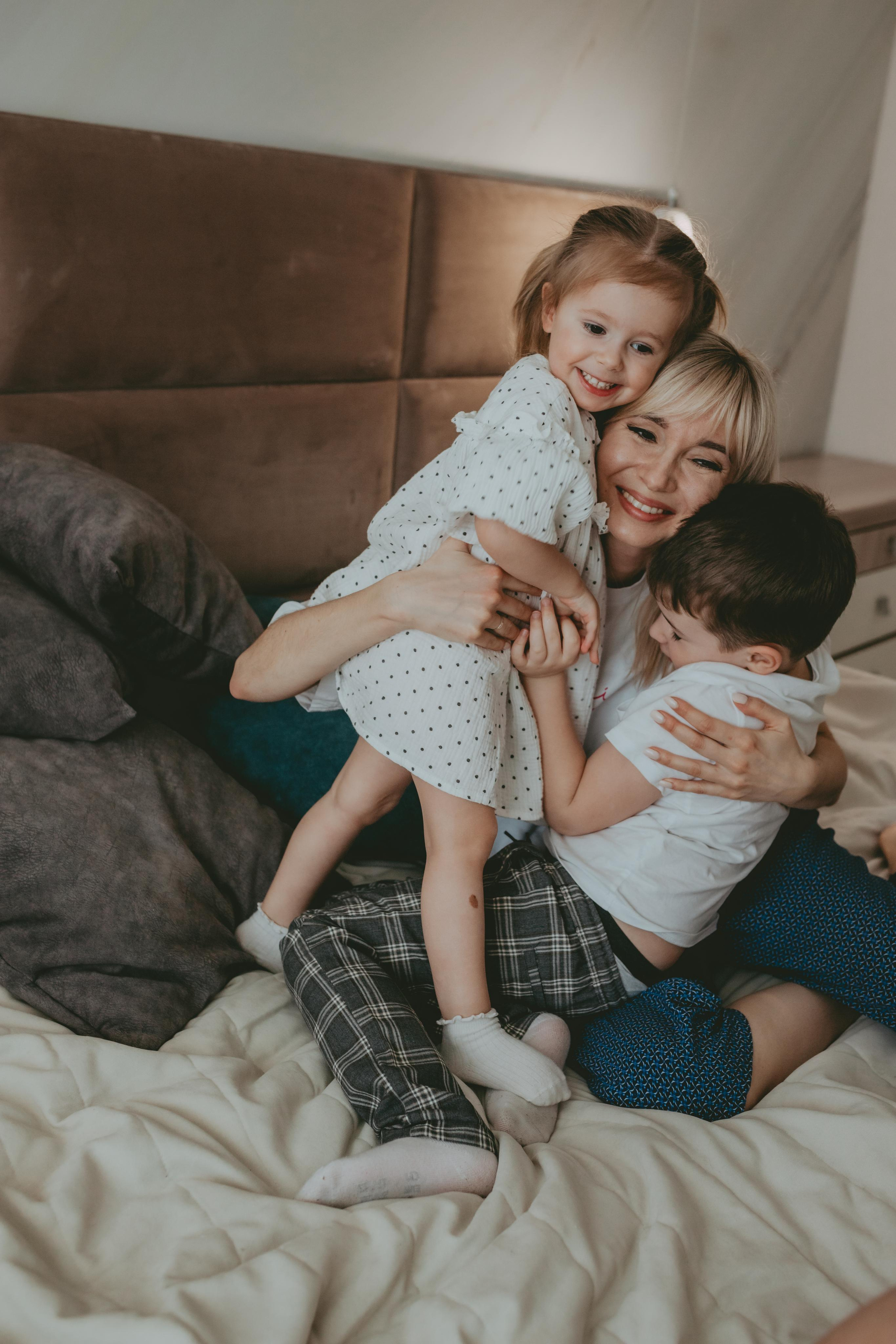 Катя, Иван, Егор, Ева. Семейный и домашний фотограф в Москве и МО Королева Валерия