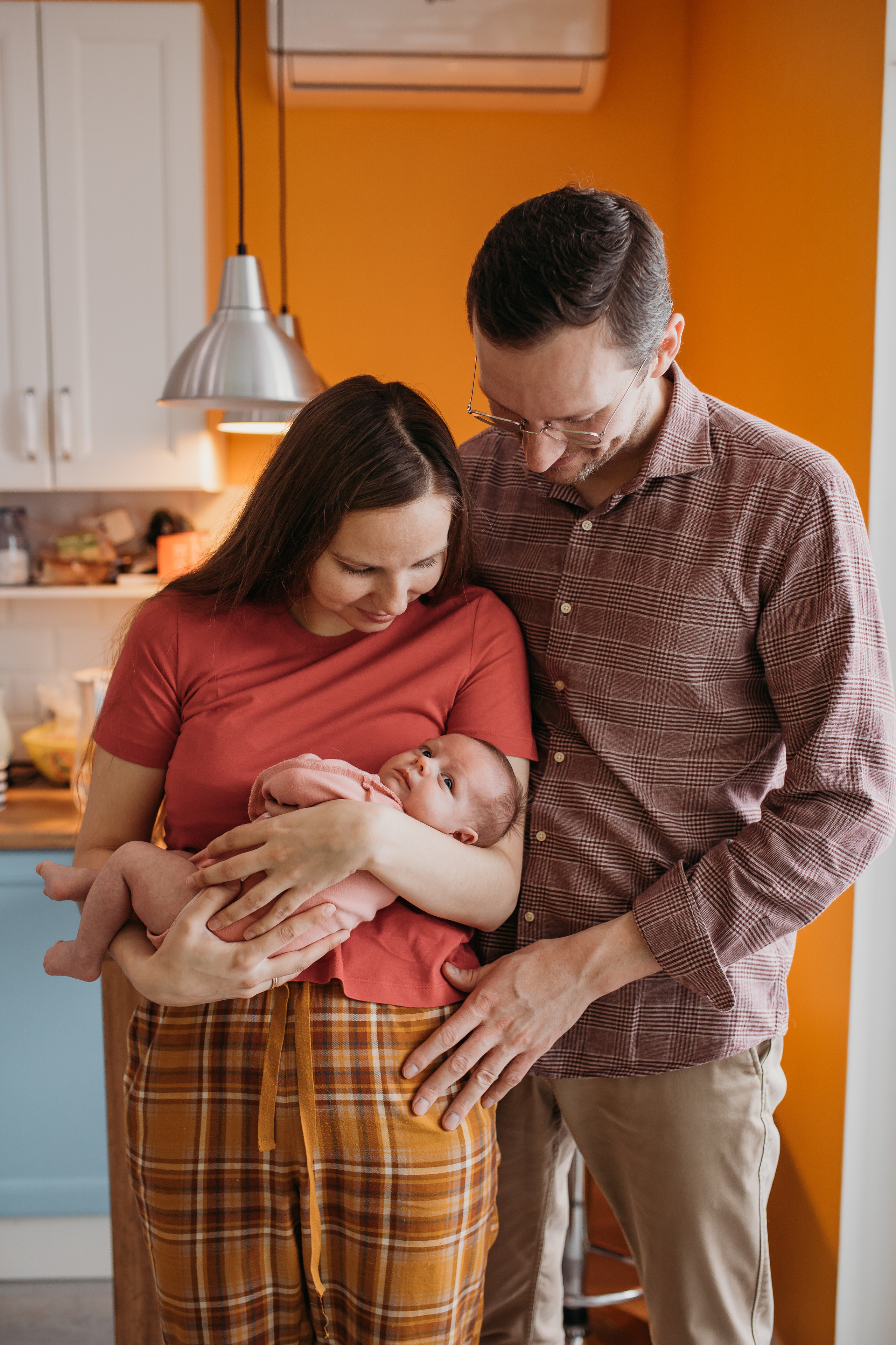 Татьяна с семьей. Семейный и домашний фотограф в Москве и МО Королева Валерия