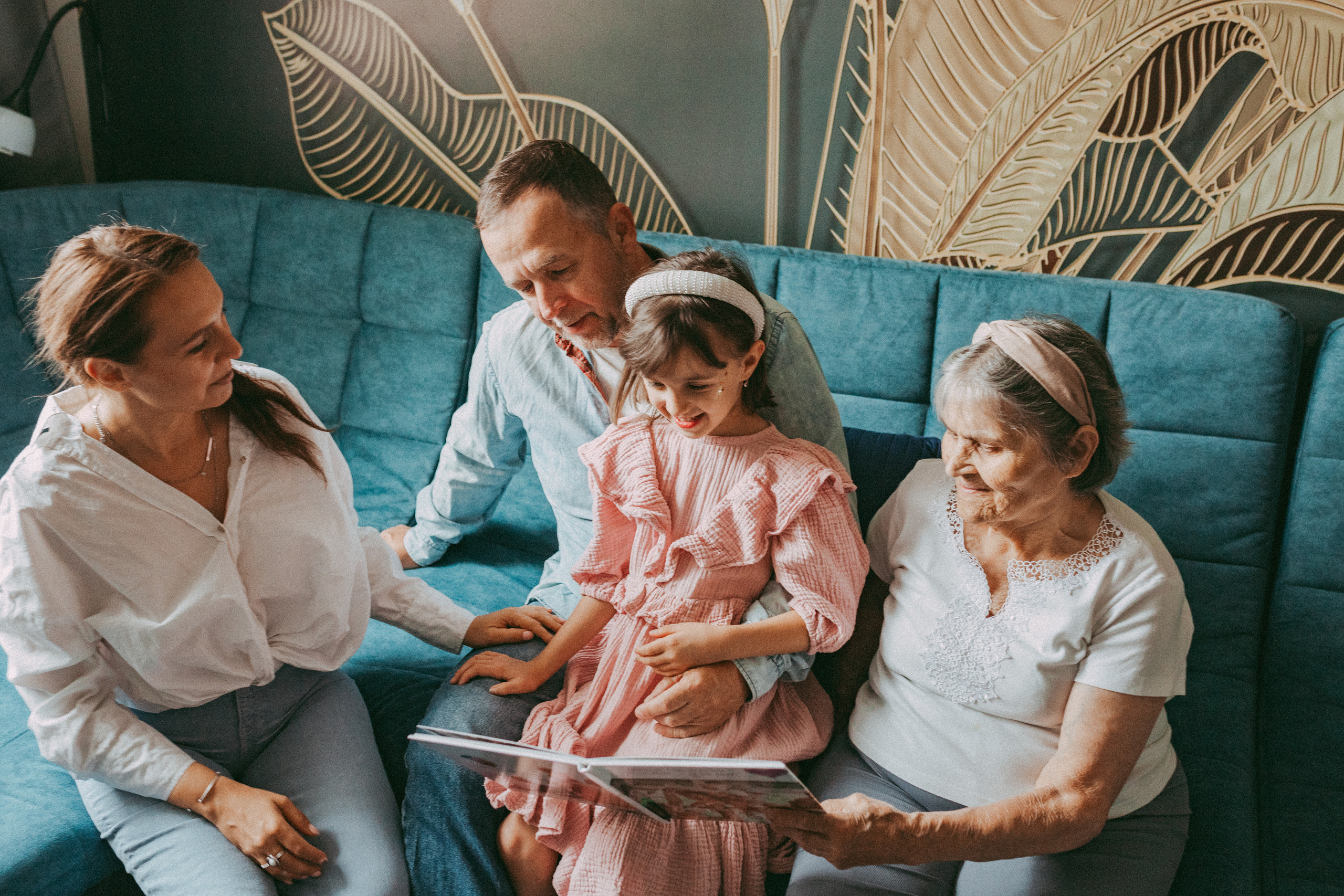 Юлия с семьей. Семейный и домашний фотограф в Москве и МО Королева Валерия