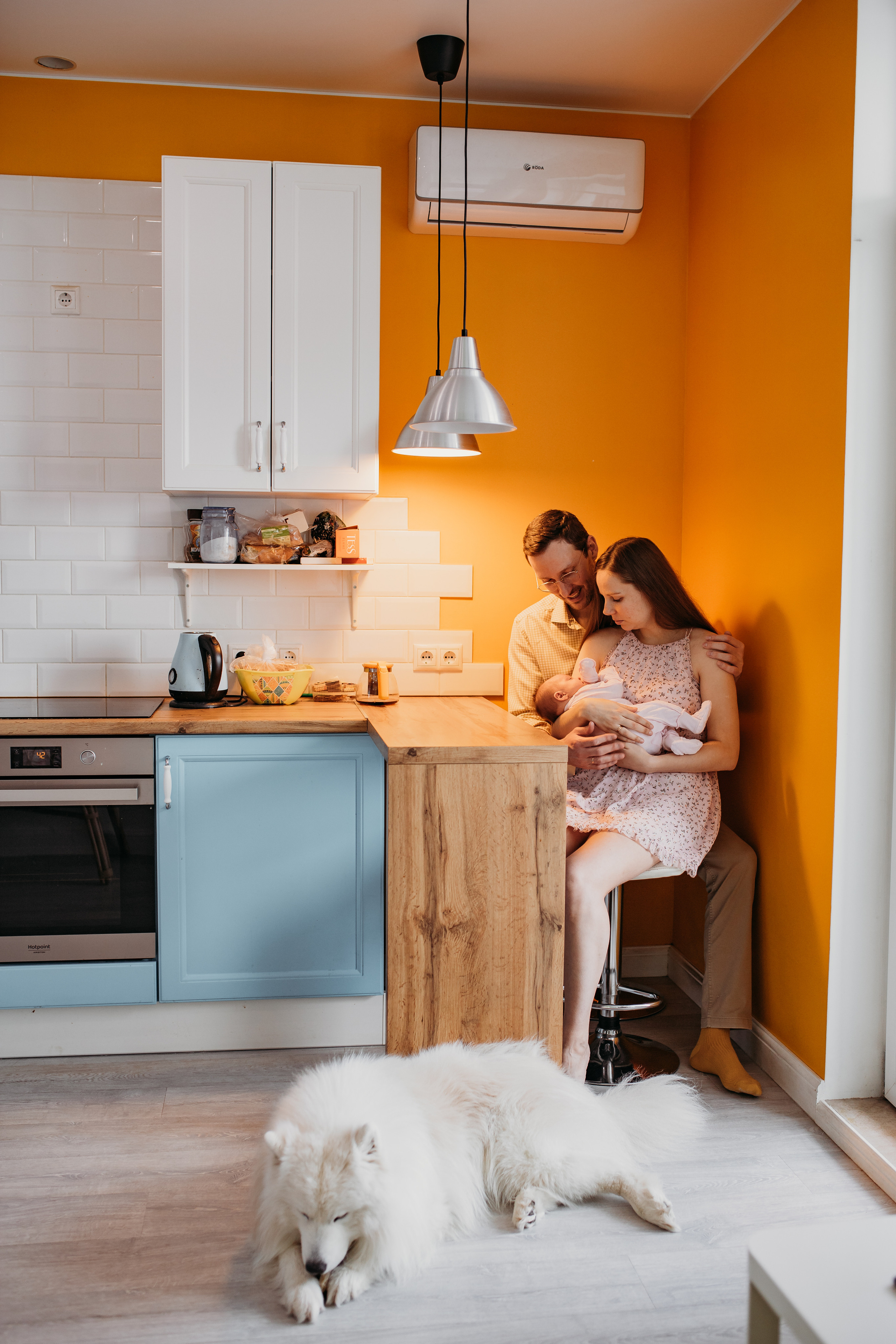 Татьяна с семьей. Семейный и домашний фотограф в Москве и МО Королева Валерия