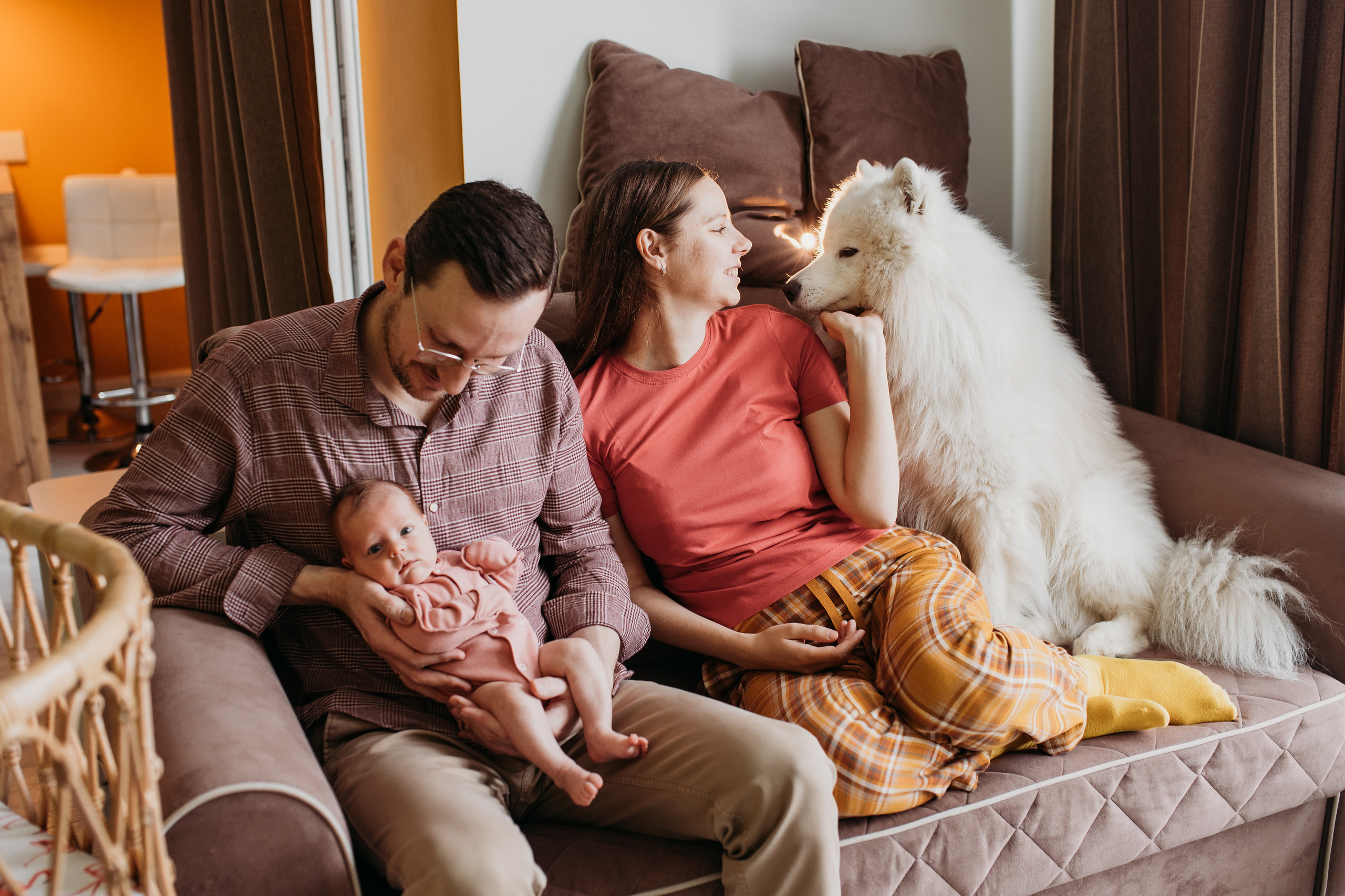 Татьяна с семьей. Семейный и домашний фотограф в Москве и МО Королева Валерия