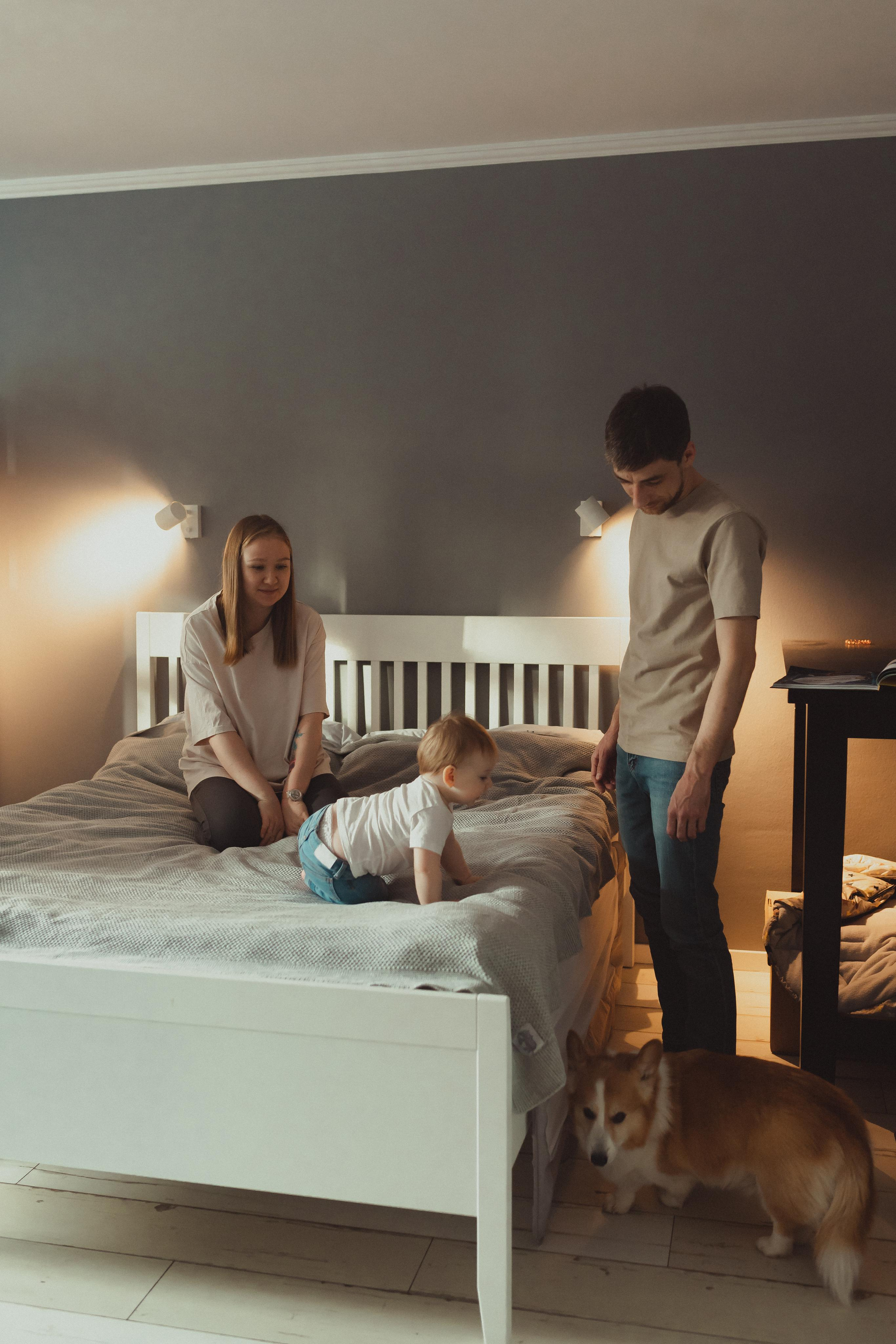 Первый год. Семейный и домашний фотограф в Москве и МО Королева Валерия