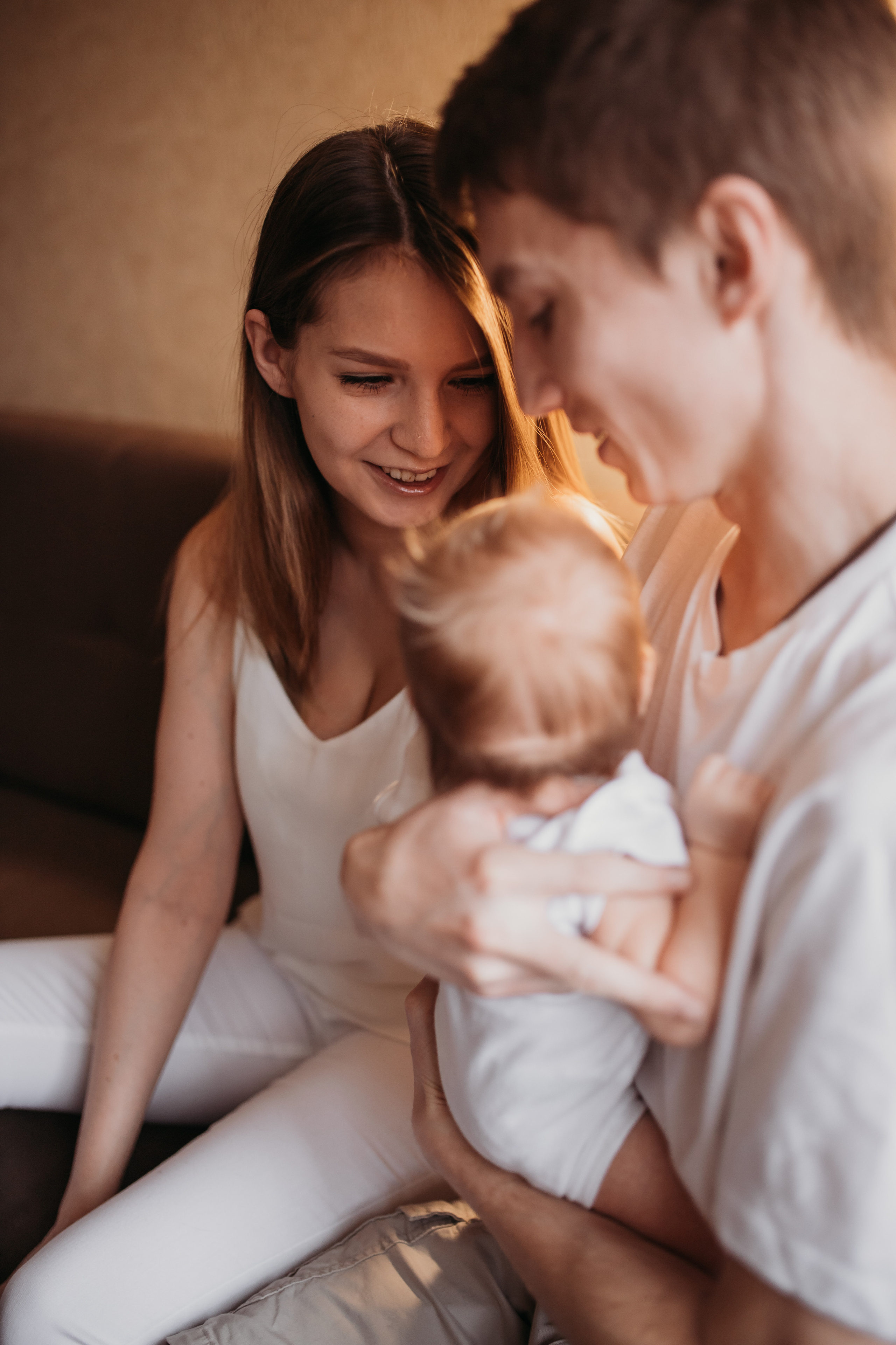 Даша с семьей. Семейный и домашний фотограф в Москве и МО Королева Валерия