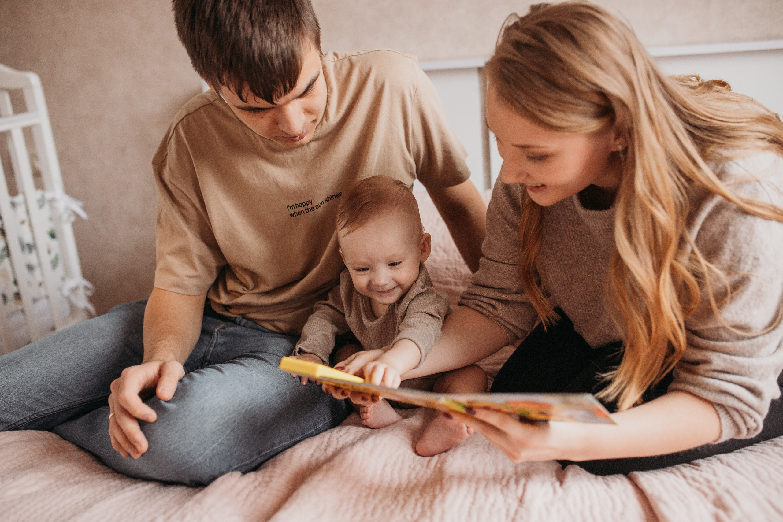 Дарья с семьей. Семейный и домашний фотограф в Москве и МО Королева Валерия