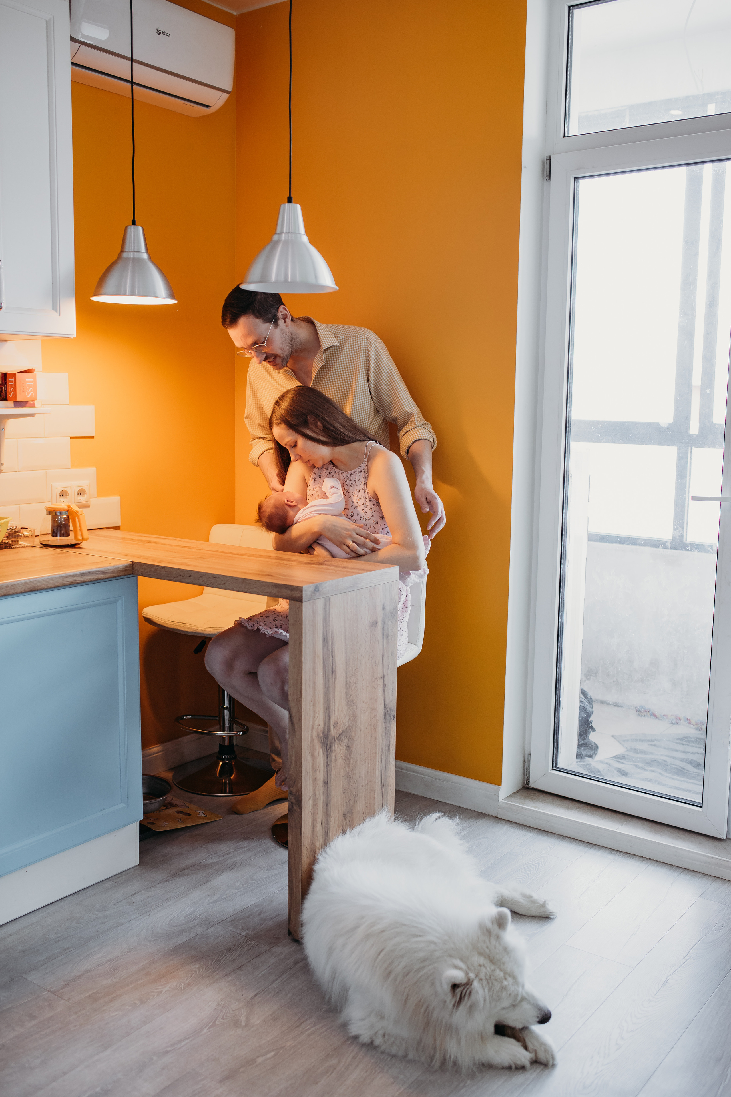 Татьяна с семьей. Семейный и домашний фотограф в Москве и МО Королева Валерия