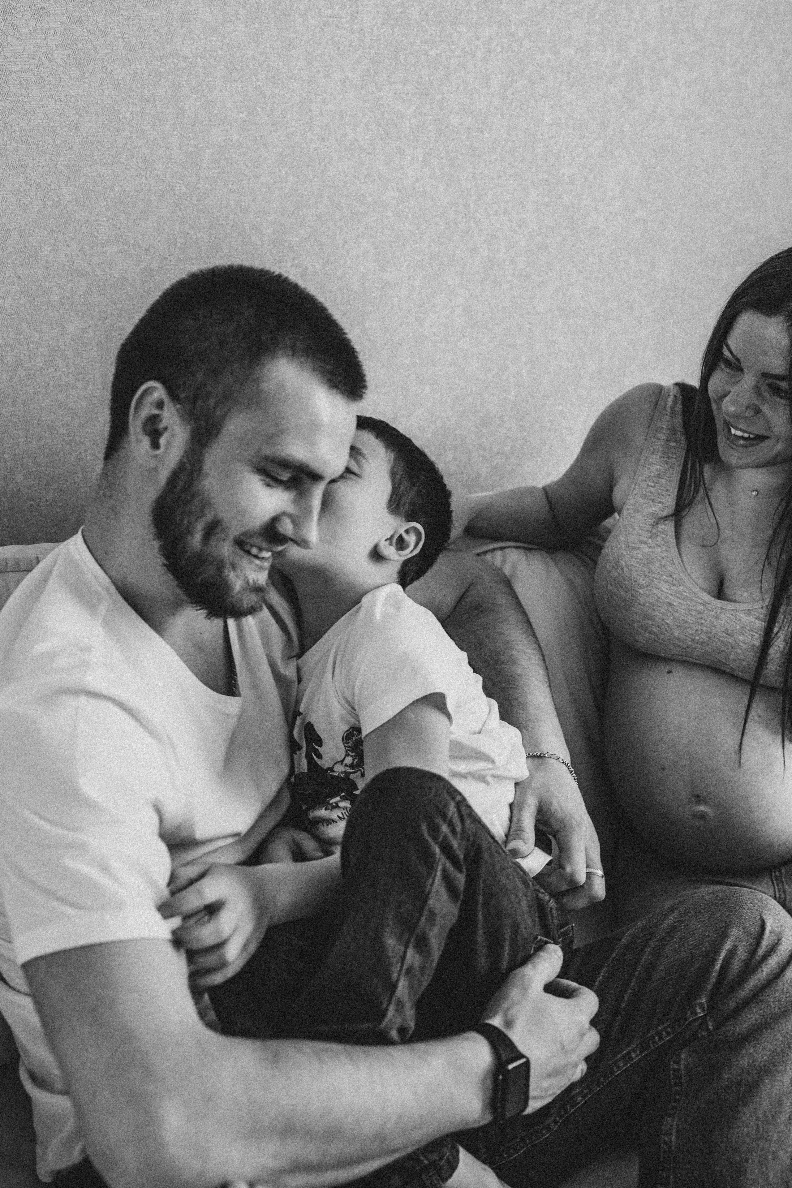 Саша с семьей. Семейный и домашний фотограф в Москве и МО Королева Валерия