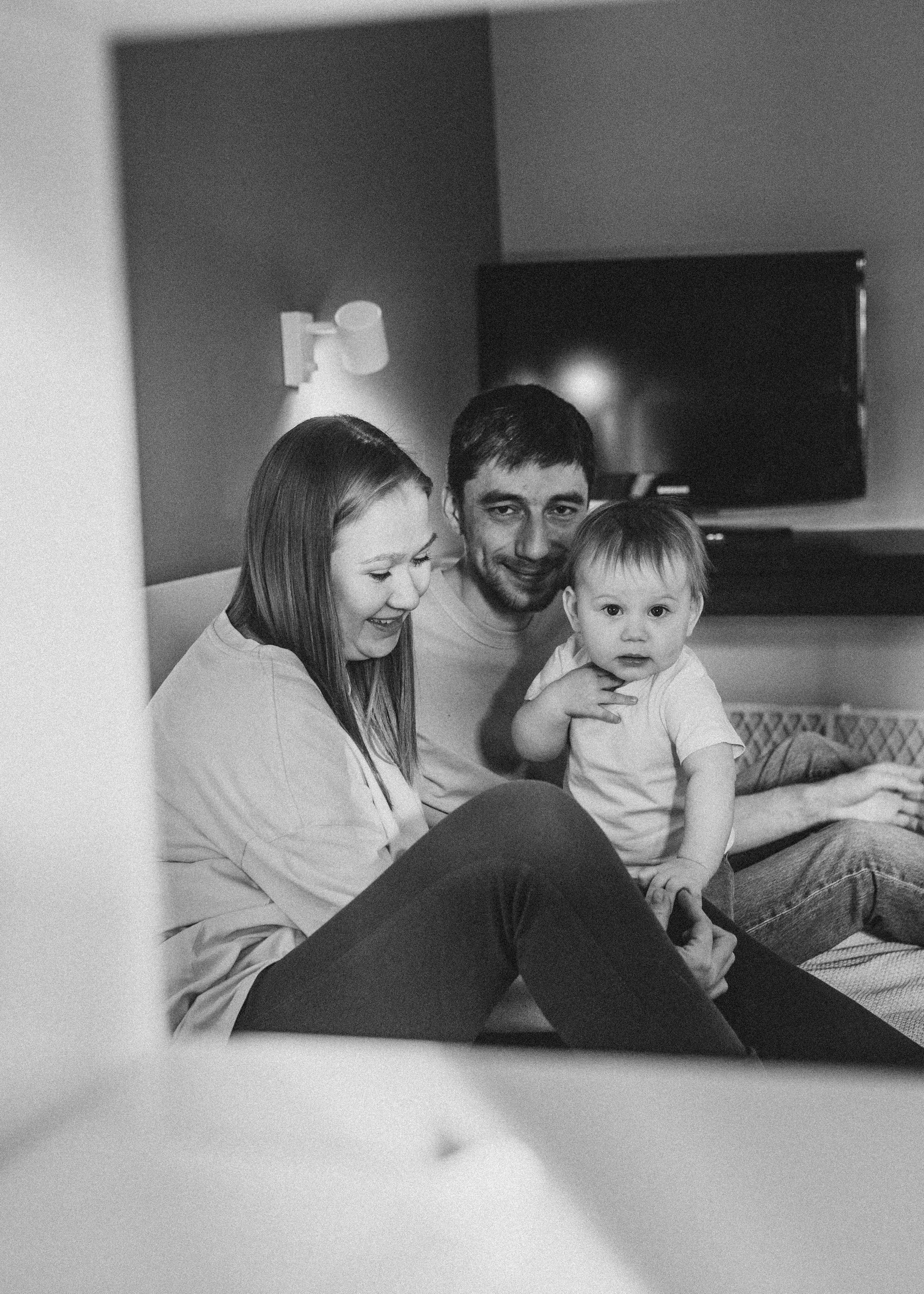 Первый год. Семейный и домашний фотограф в Москве и МО Королева Валерия