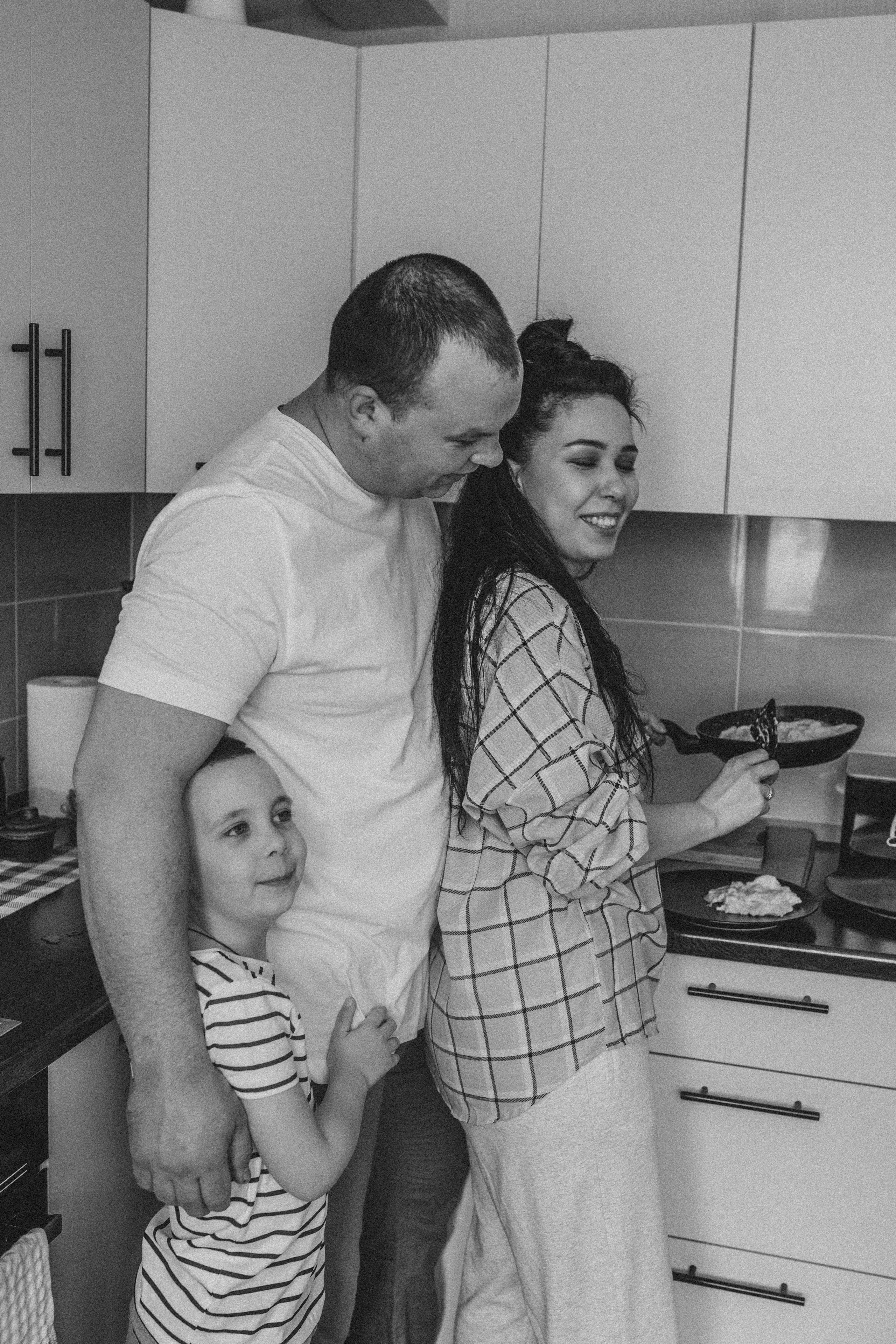 Семейный завтрак. Семейный и домашний фотограф в Москве и МО Королева Валерия