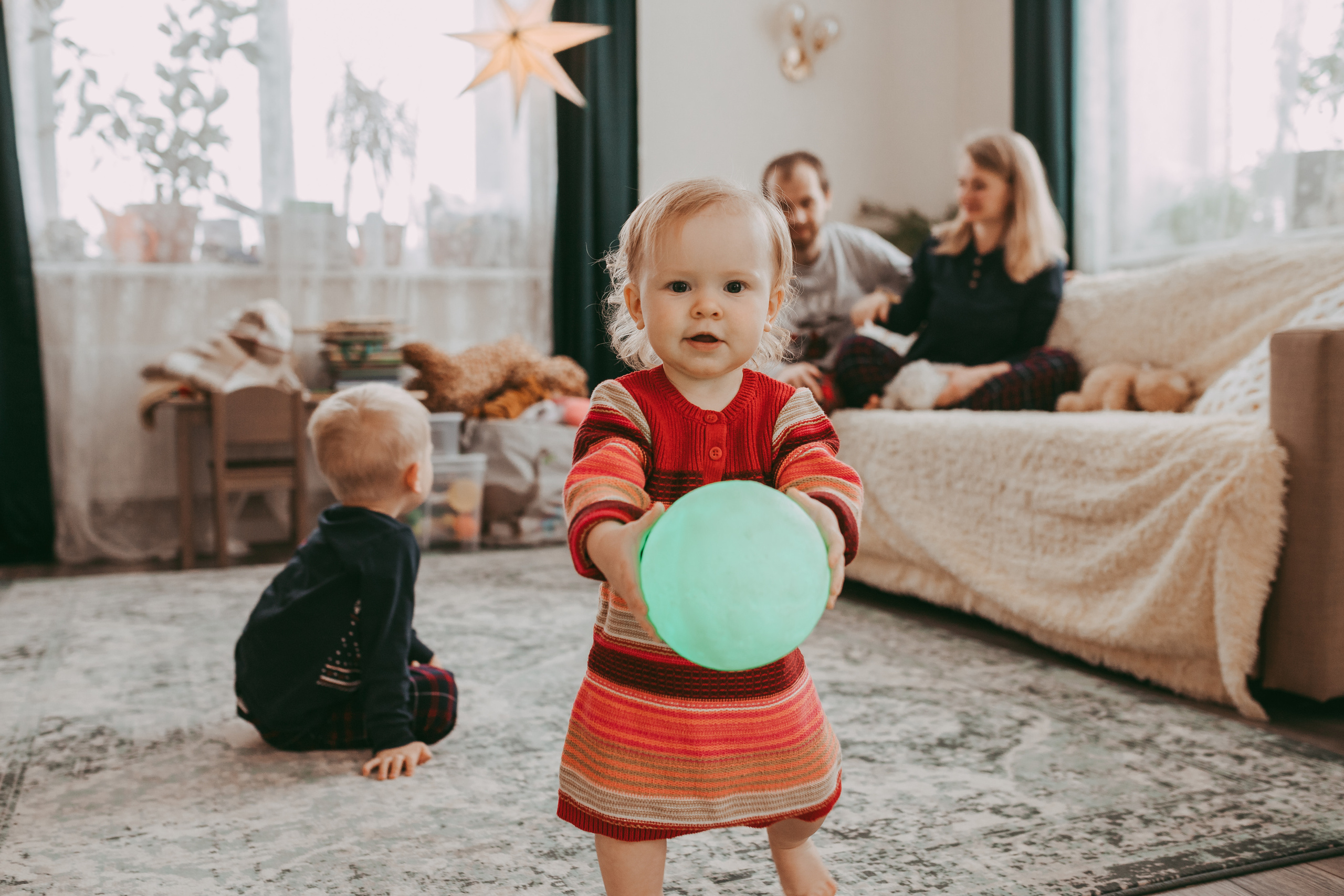 Анастасия с семьей. Семейный и домашний фотограф в Москве и МО Королева Валерия