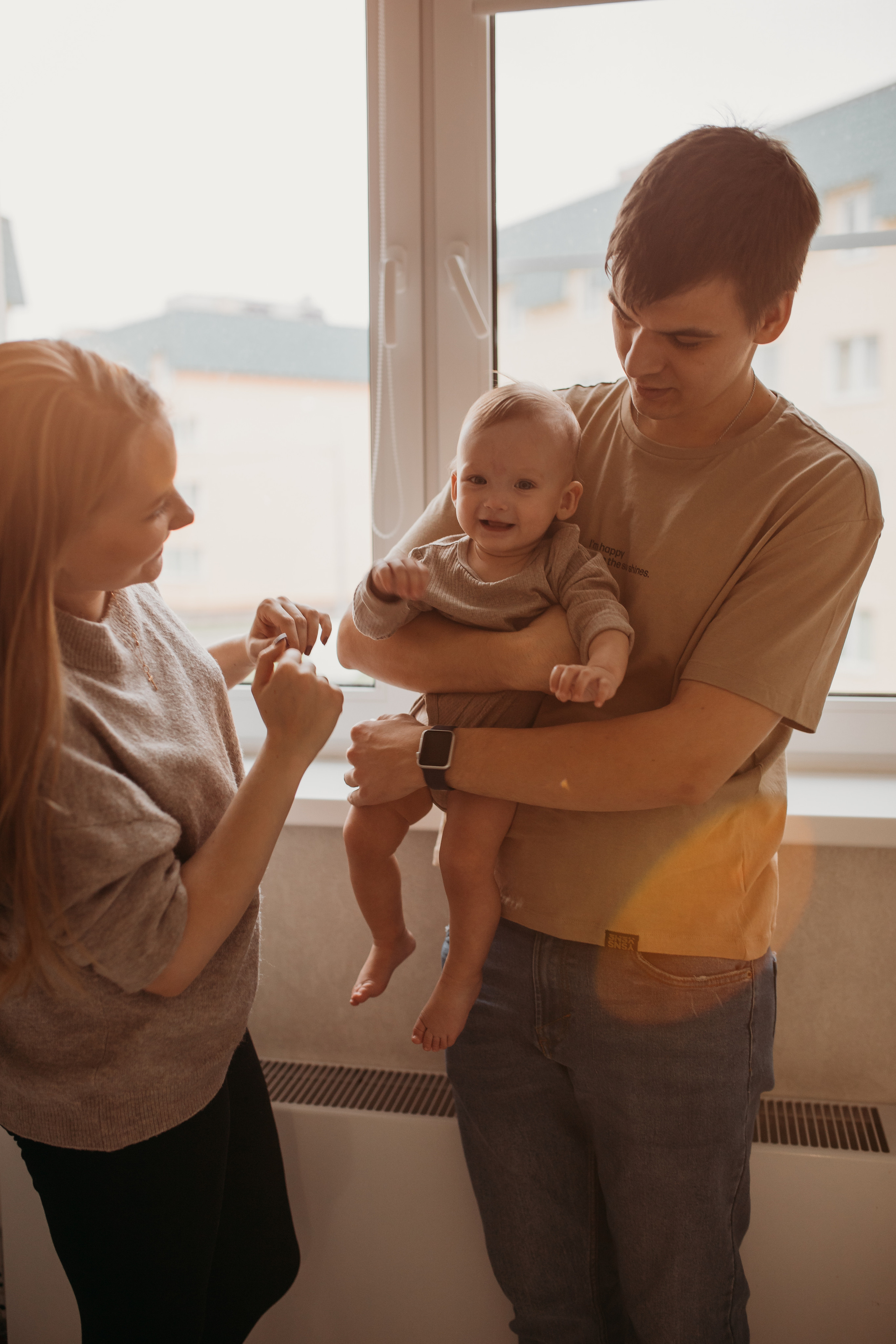 Дарья с семьей. Семейный и домашний фотограф в Москве и МО Королева Валерия