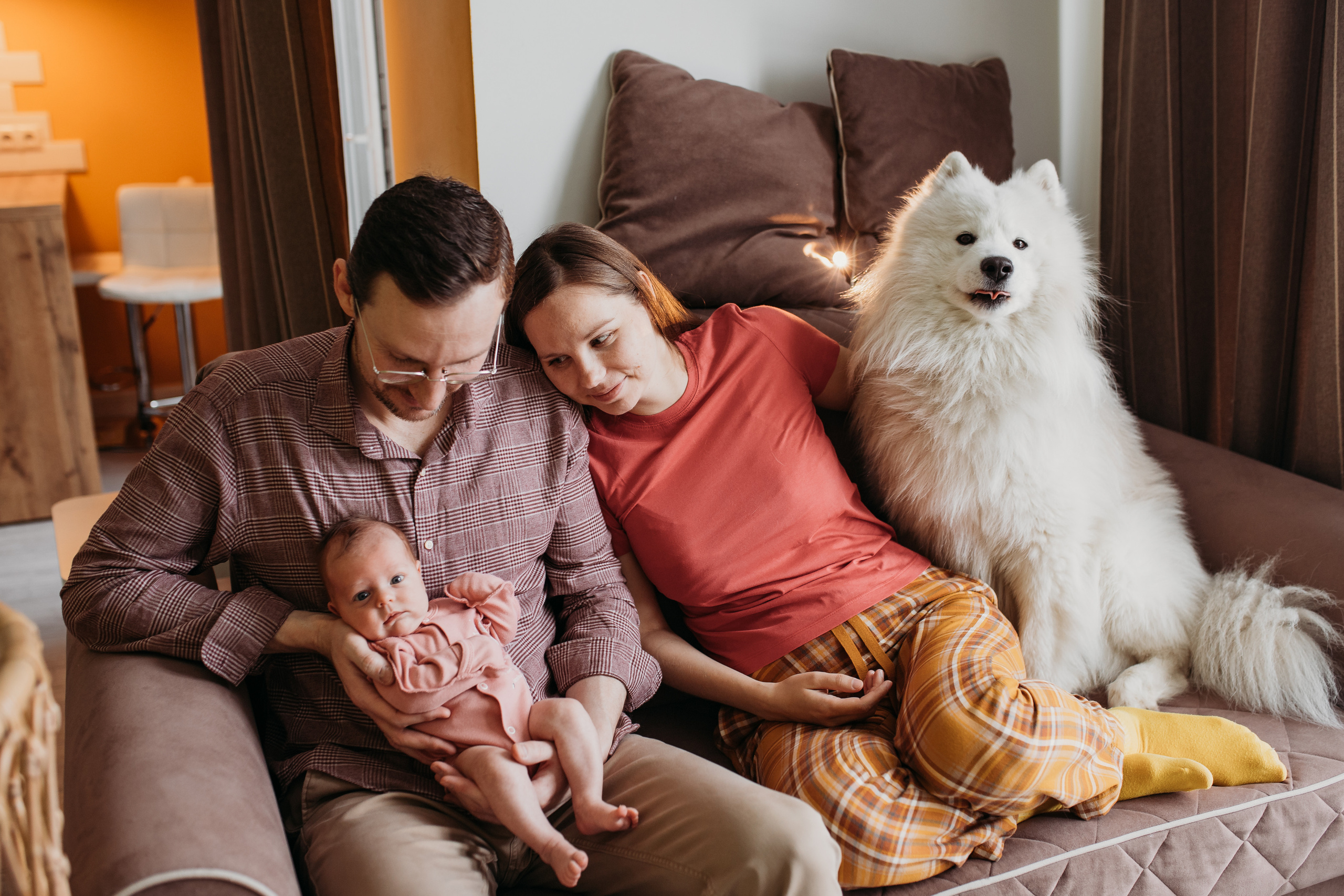 Татьяна с семьей. Семейный и домашний фотограф в Москве и МО Королева Валерия