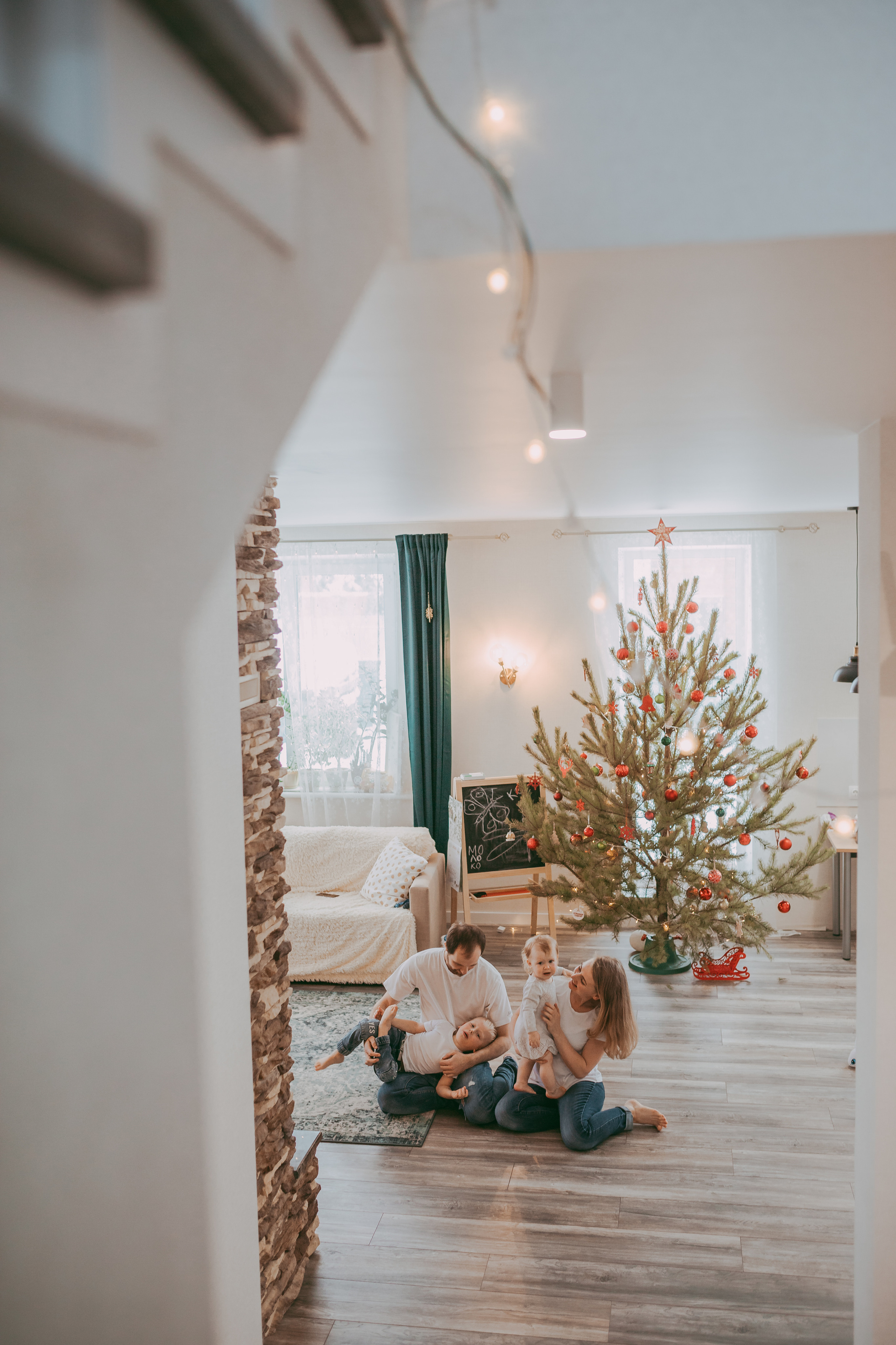 Анастасия с семьей. Семейный и домашний фотограф в Москве и МО Королева Валерия