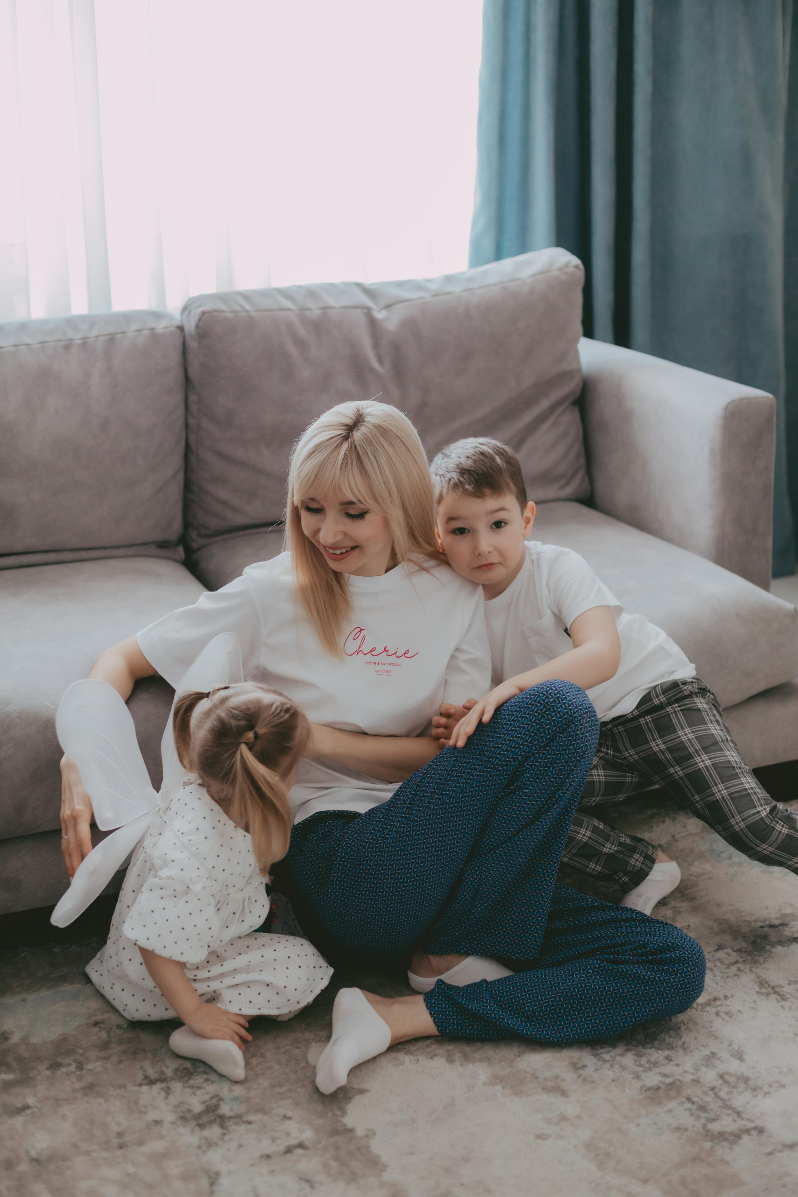 Катя, Иван, Егор, Ева. Семейный и домашний фотограф в Москве и МО Королева Валерия