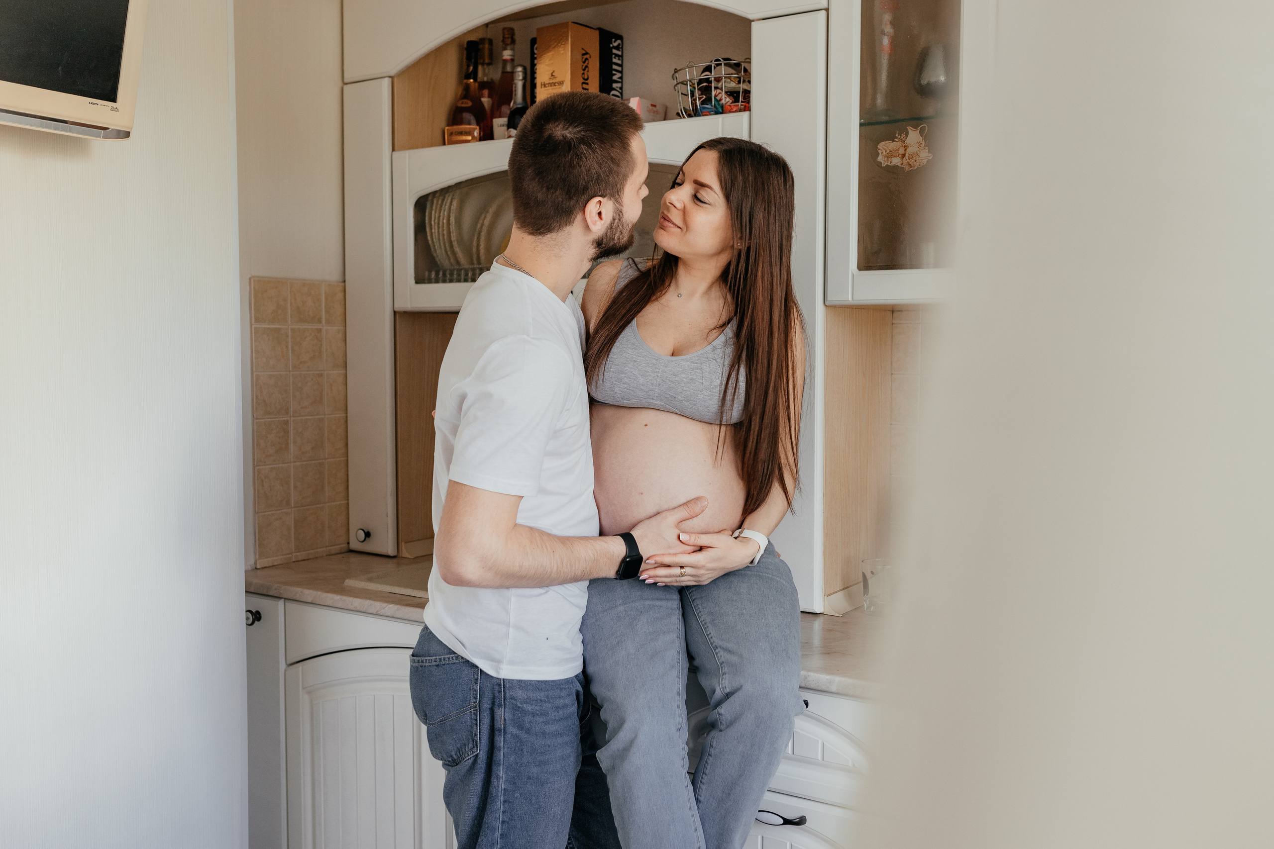 Саша с семьей. Семейный и домашний фотограф в Москве и МО Королева Валерия