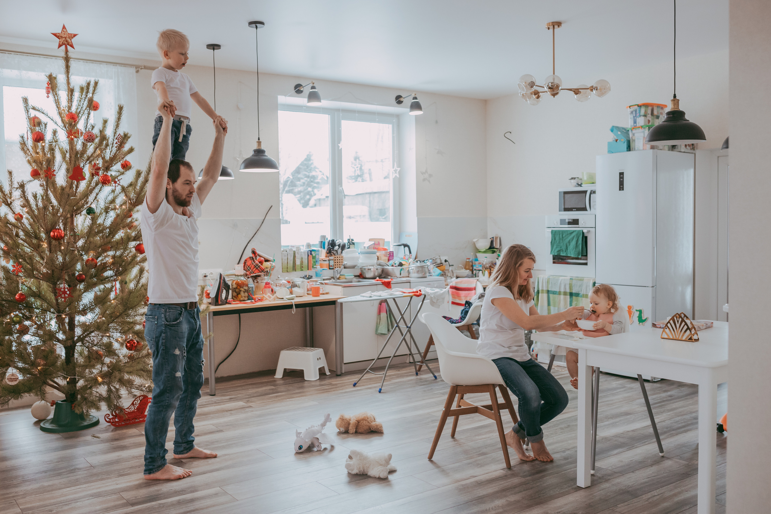Анастасия с семьей. Семейный и домашний фотограф в Москве и МО Королева Валерия