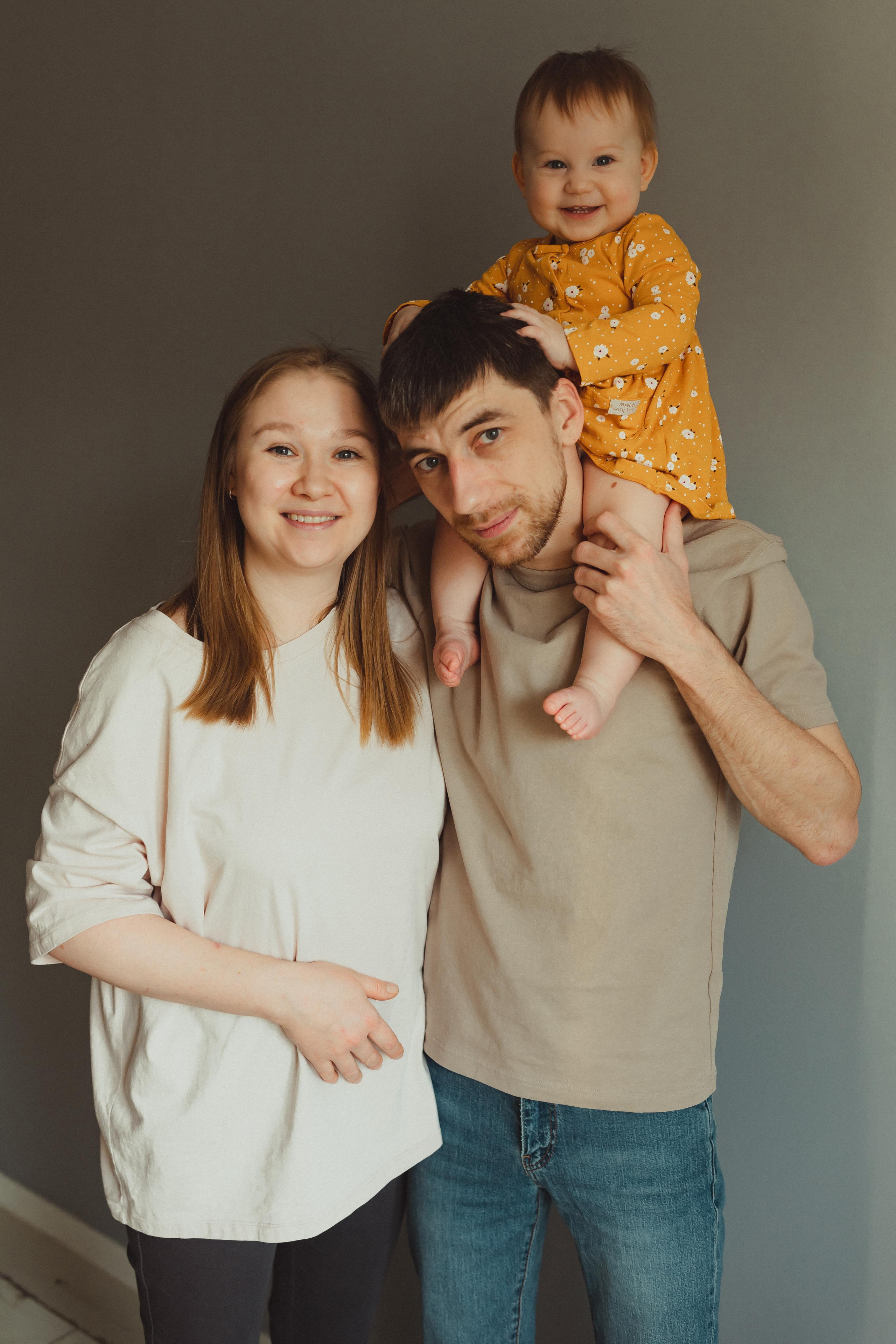 Первый год. Семейный и домашний фотограф в Москве и МО Королева Валерия