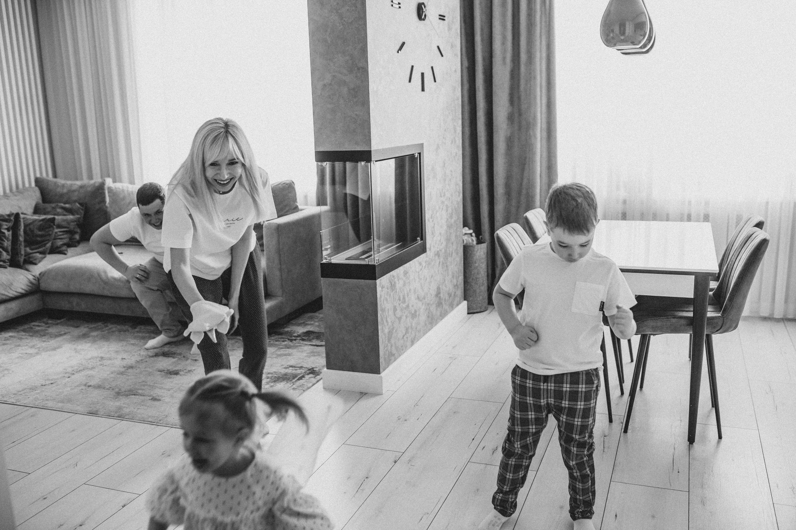 Катя, Иван, Егор, Ева. Семейный и домашний фотограф в Москве и МО Королева Валерия