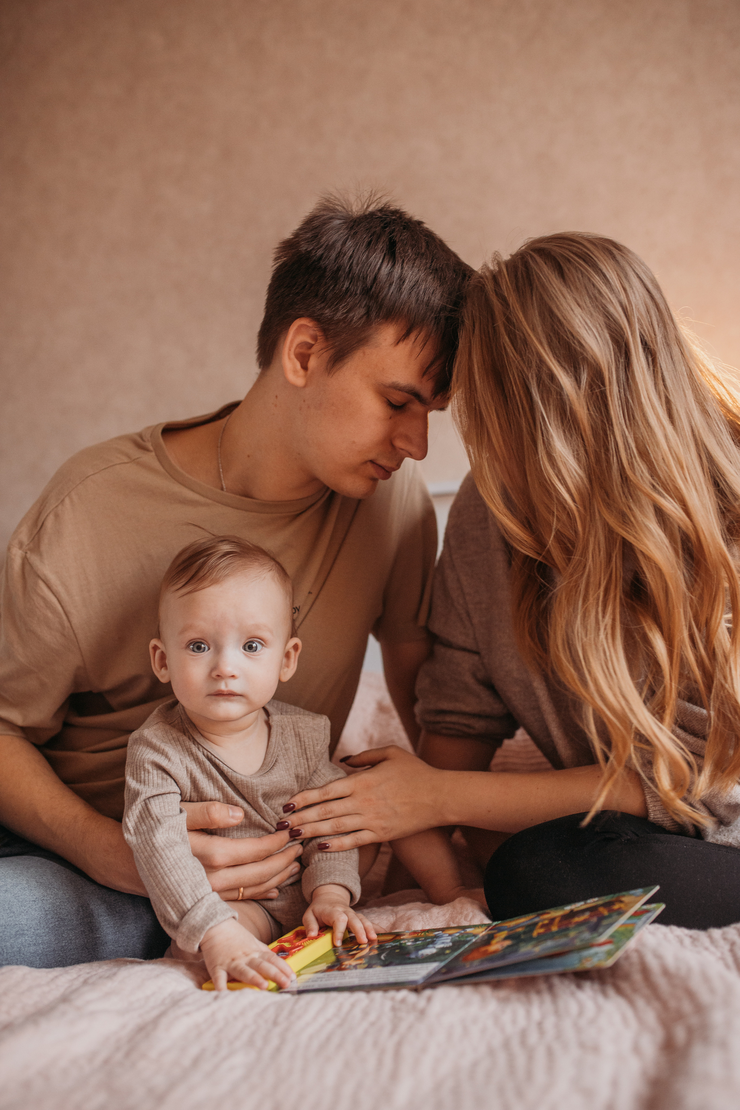Дарья с семьей. Семейный и домашний фотограф в Москве и МО Королева Валерия