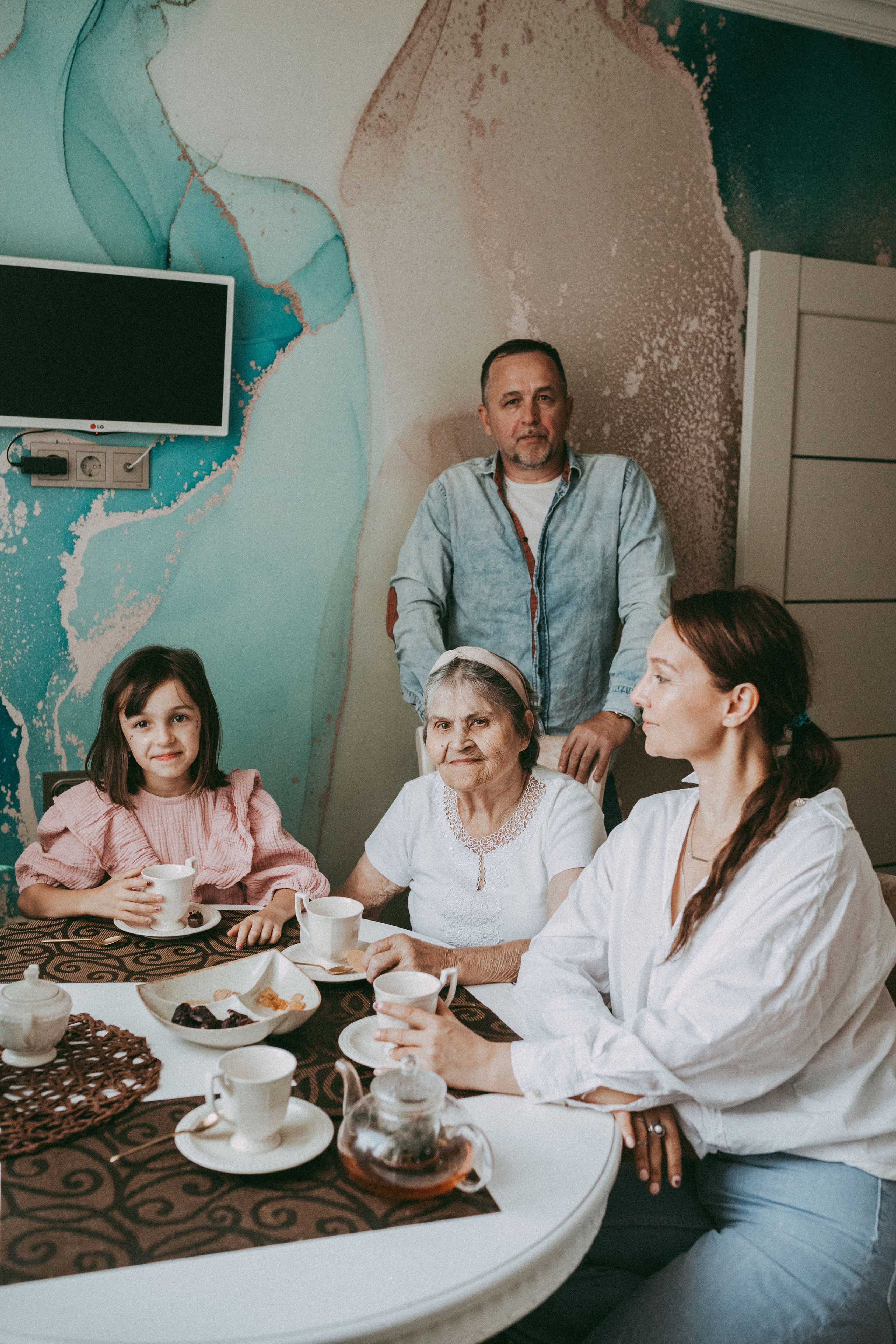 Юлия с семьей. Семейный и домашний фотограф в Москве и МО Королева Валерия