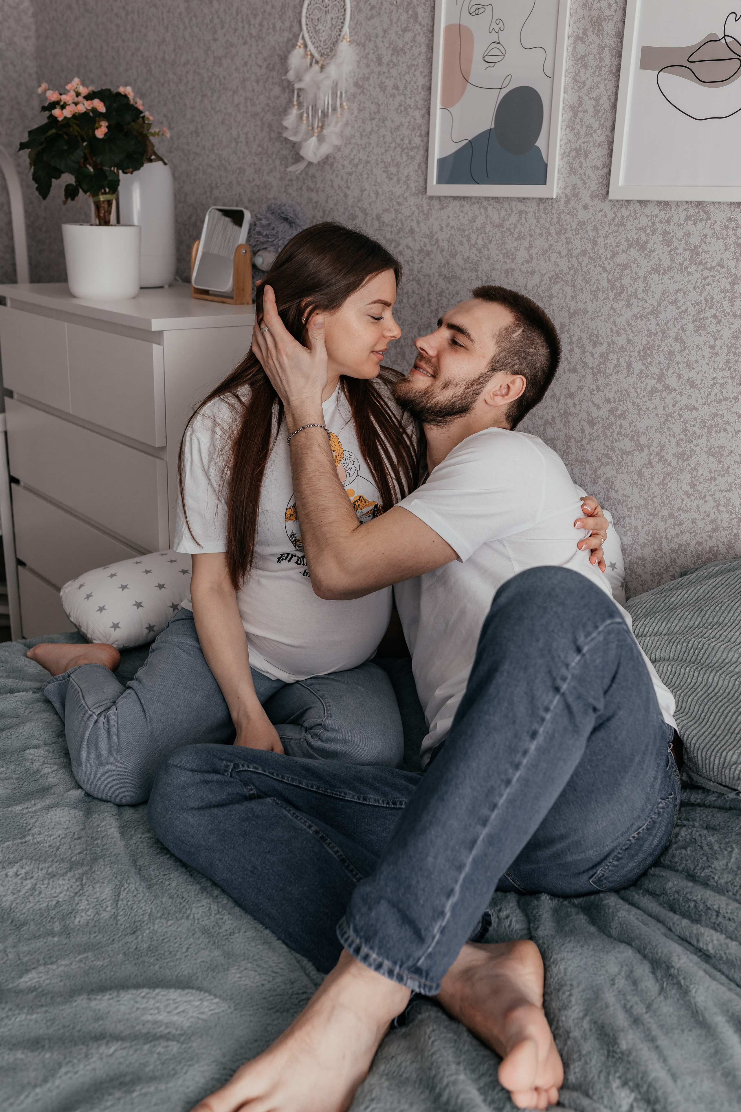 Саша с семьей. Семейный и домашний фотограф в Москве и МО Королева Валерия