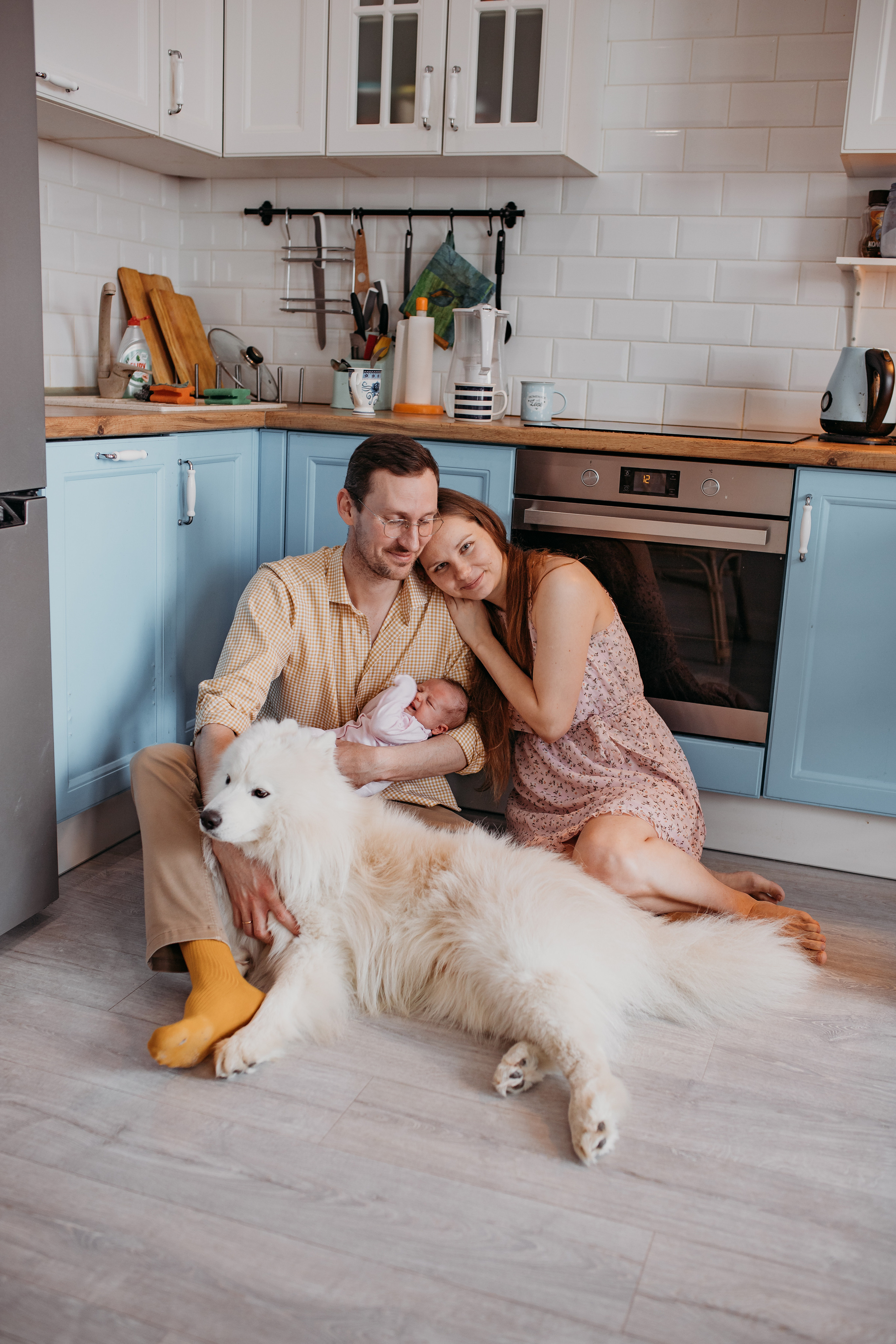 Татьяна с семьей. Семейный и домашний фотограф в Москве и МО Королева Валерия