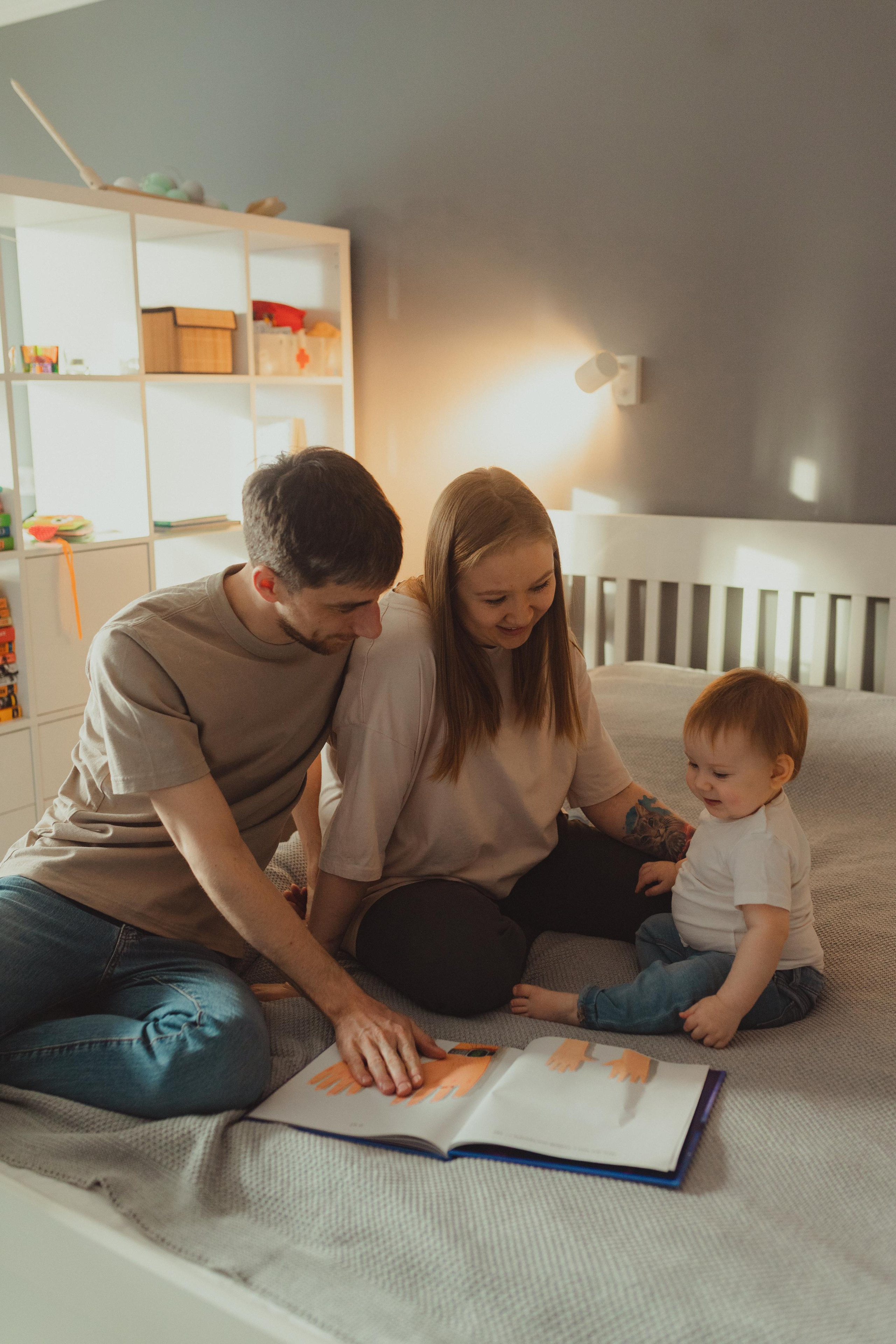 Первый год. Семейный и домашний фотограф в Москве и МО Королева Валерия