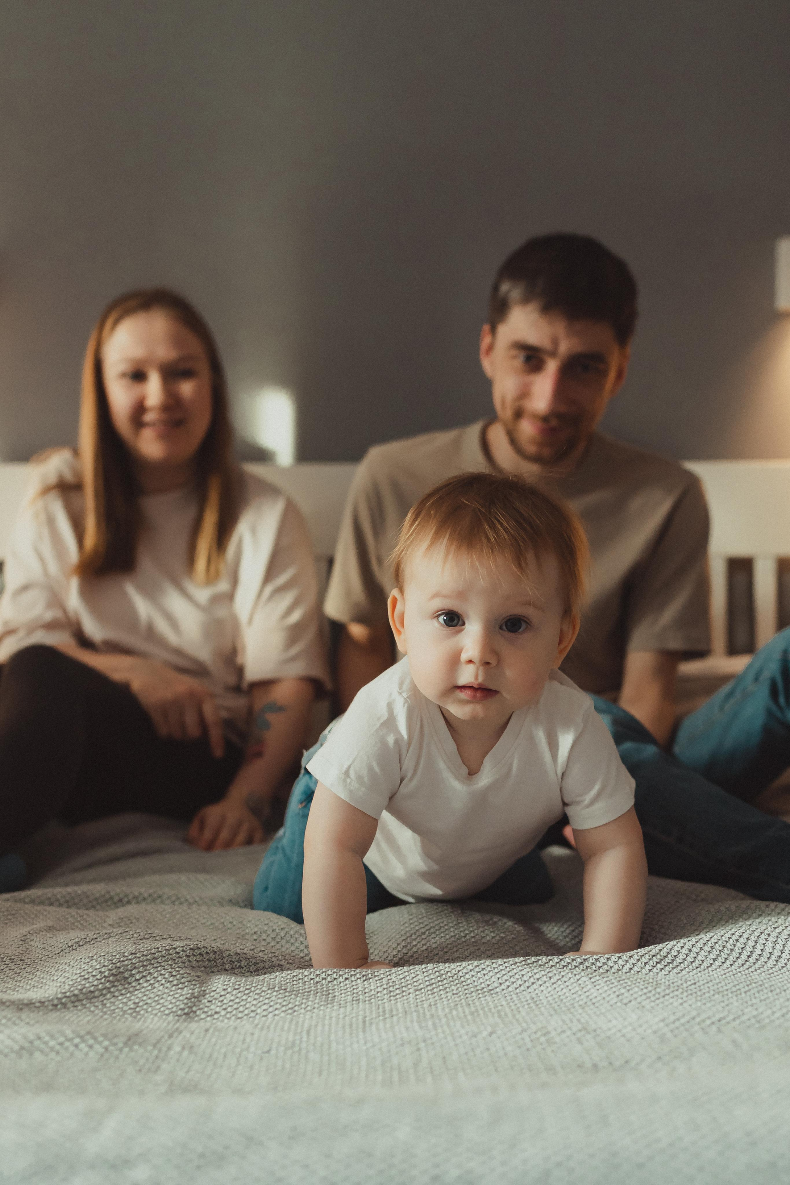 Первый год. Семейный и домашний фотограф в Москве и МО Королева Валерия