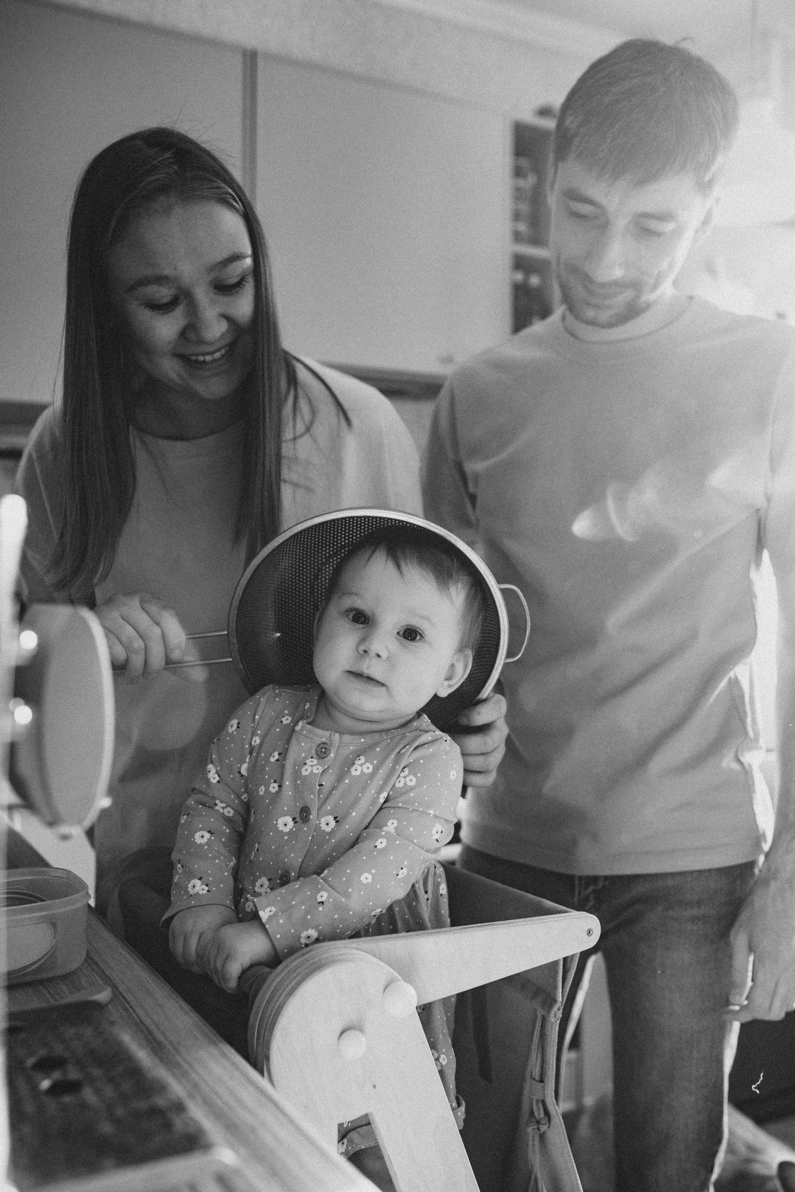 Первый год. Семейный и домашний фотограф в Москве и МО Королева Валерия