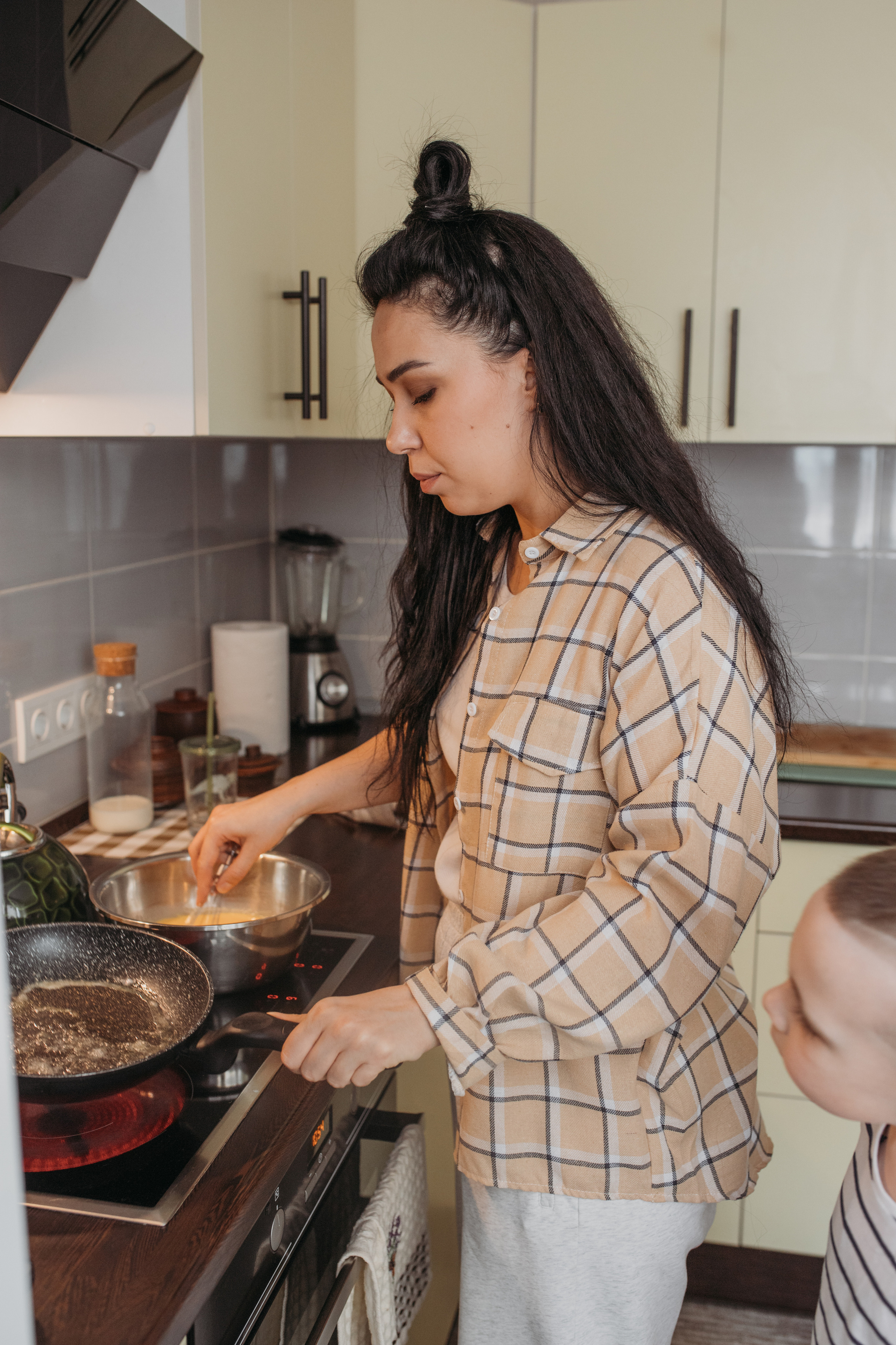 Семейный завтрак. Семейный и домашний фотограф в Москве и МО Королева Валерия
