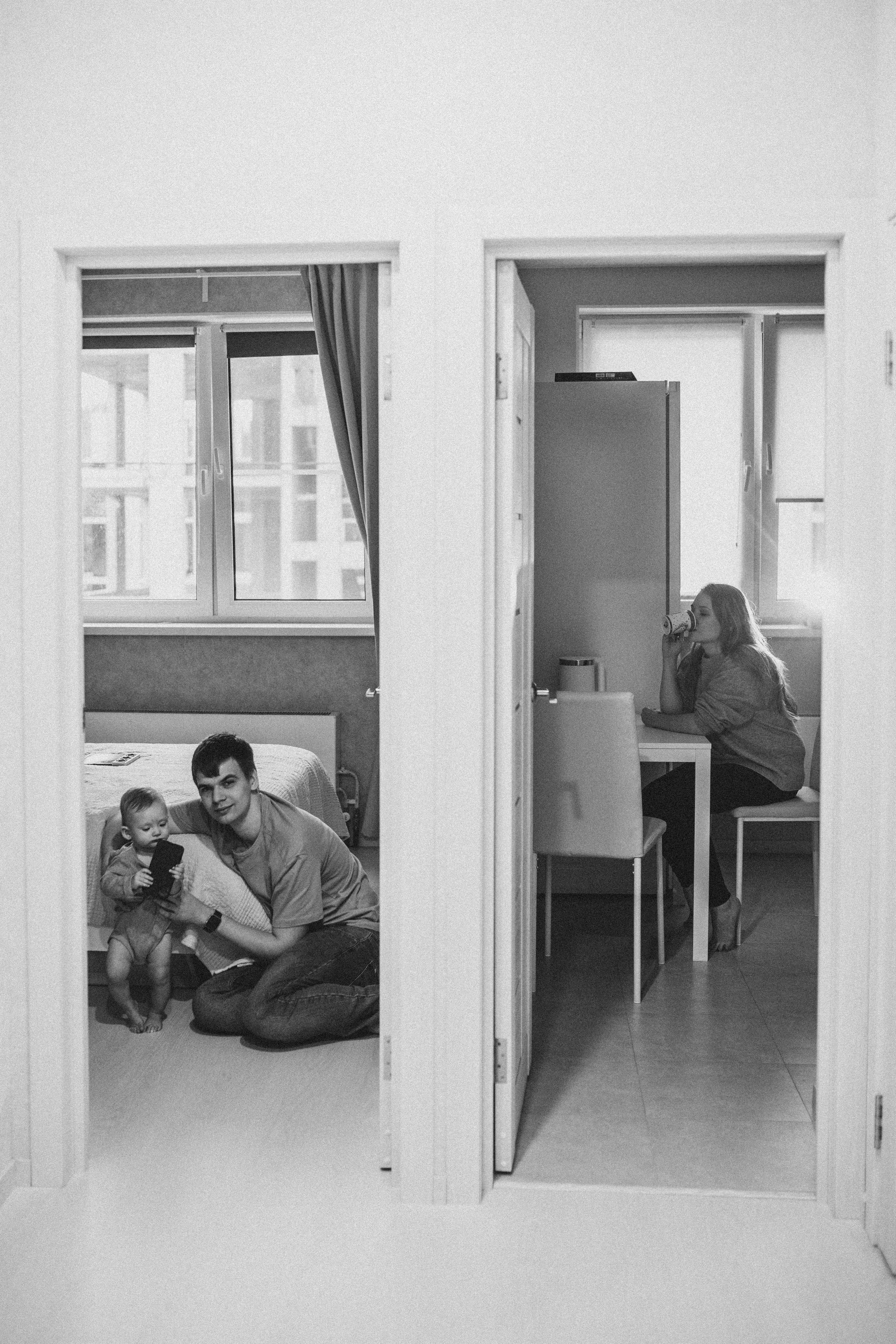 Дарья с семьей. Семейный и домашний фотограф в Москве и МО Королева Валерия