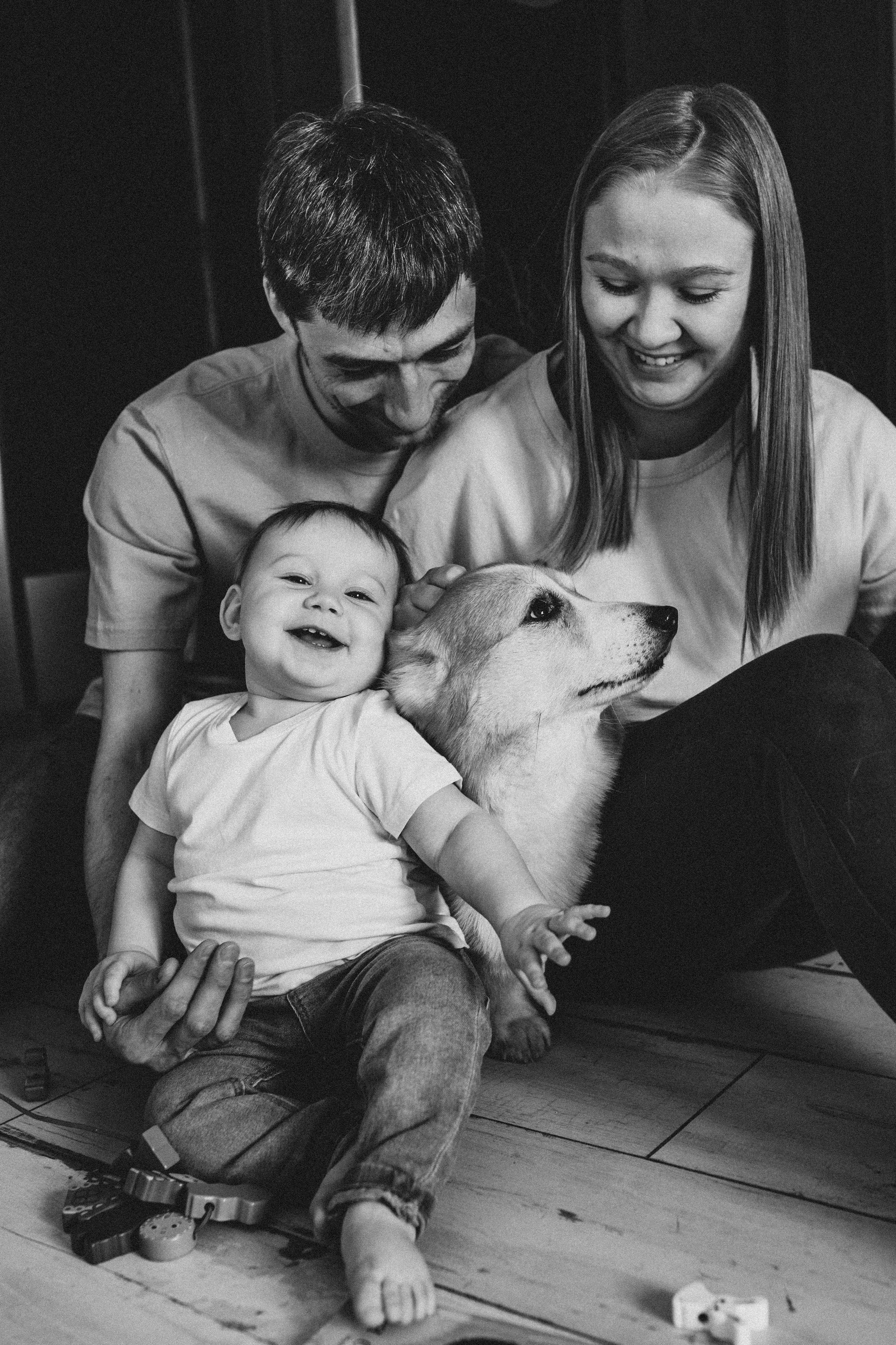 Первый год. Семейный и домашний фотограф в Москве и МО Королева Валерия