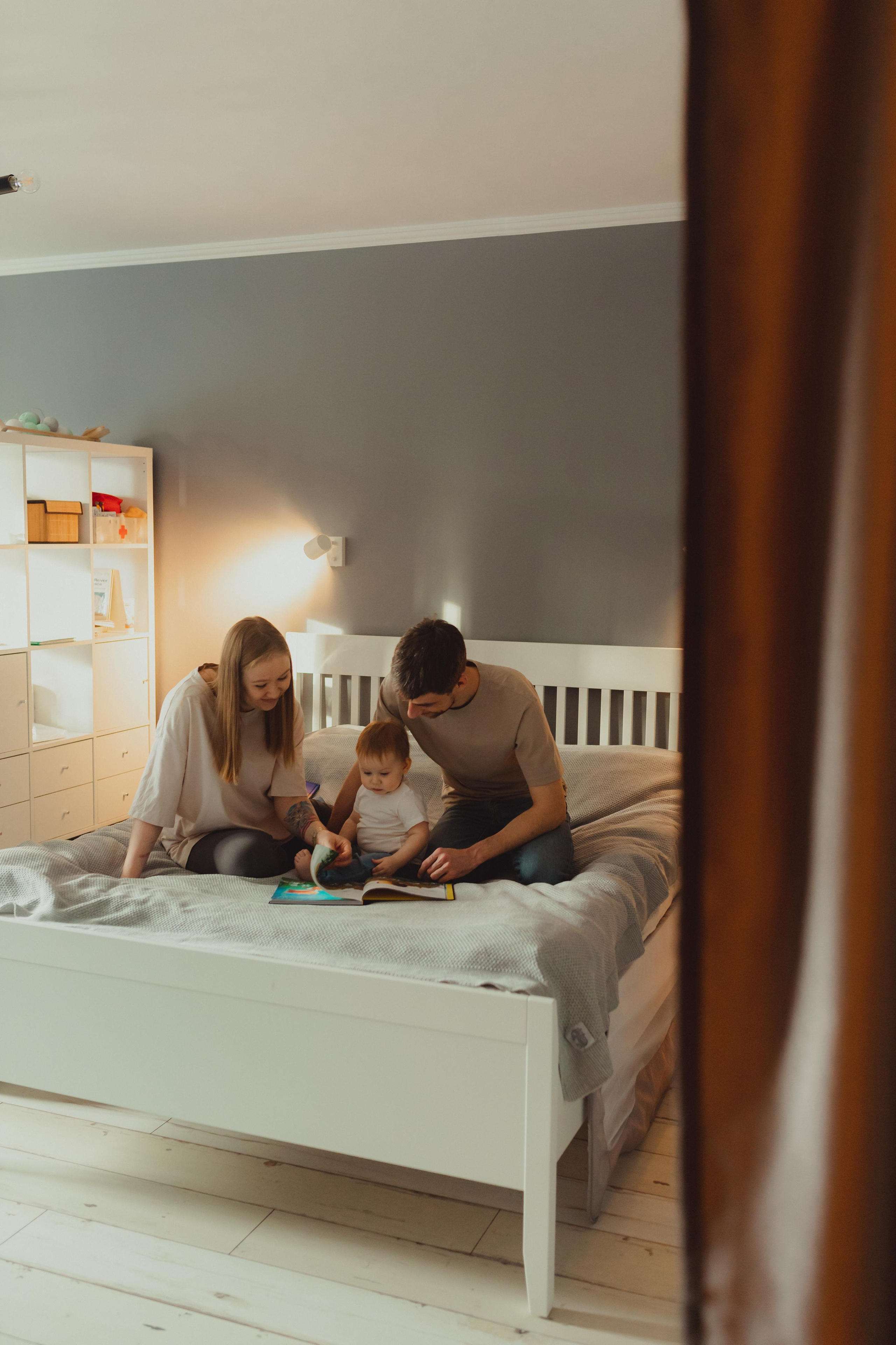 Первый год. Семейный и домашний фотограф в Москве и МО Королева Валерия